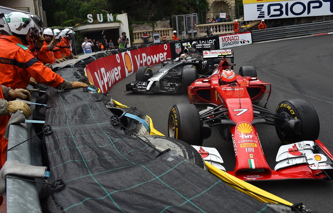 1340x850 Wallpaper race, formula ferrari, Motorsport, Monaco image for desktop, section спорт, Desktop