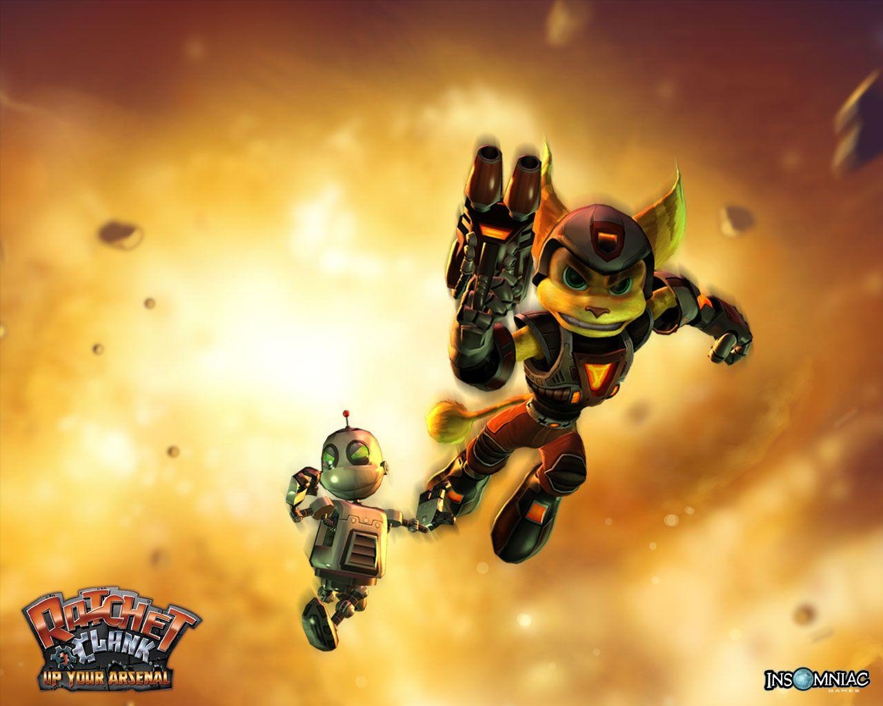 1280x1030 Wallpaper from Ratchet & Clank, Up Your Arsenal Galaxy, Desktop