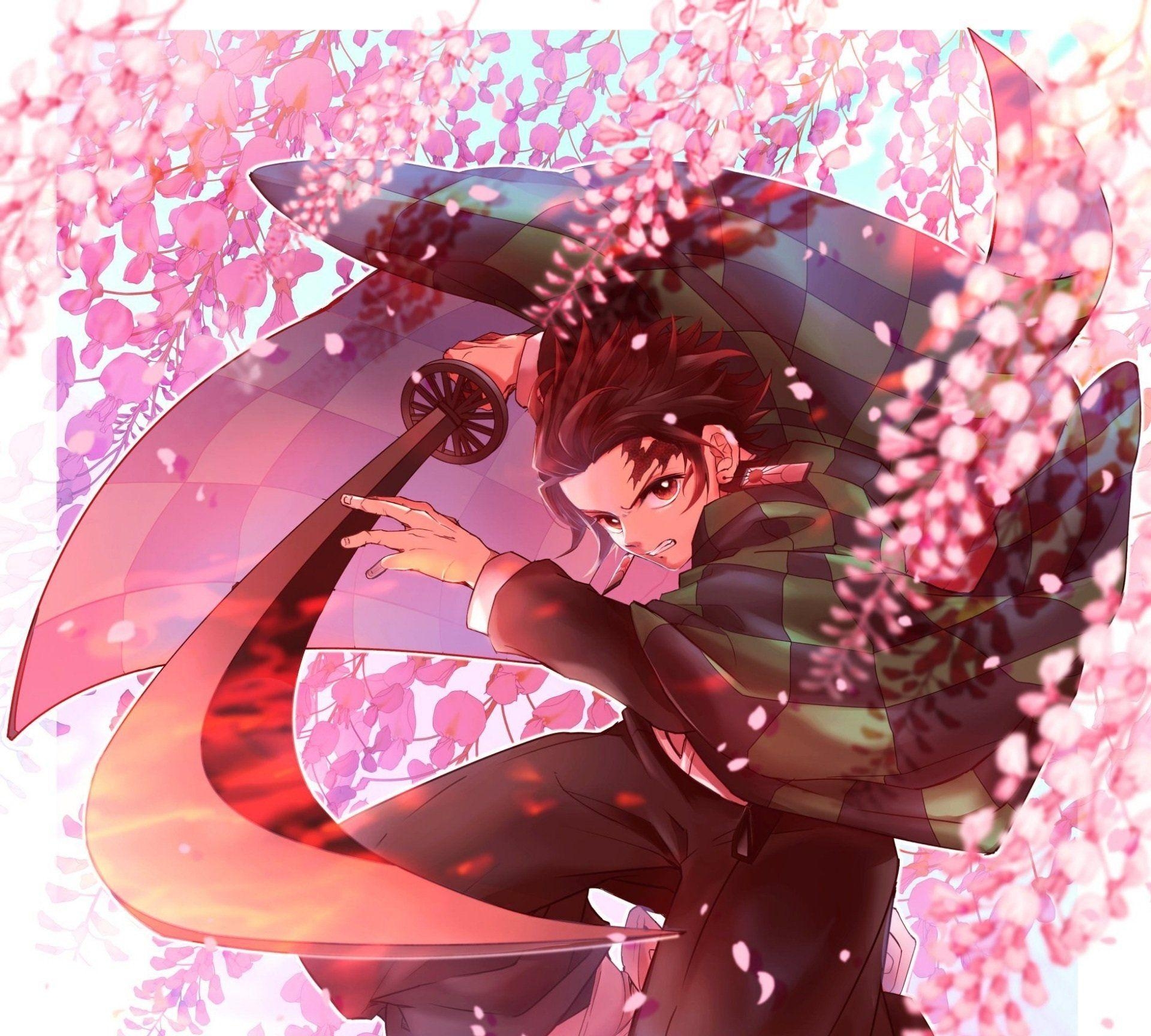 1920x1730 Anime Demon Slayer: Kimetsu no Yaiba Tanjirou Kamado, Desktop