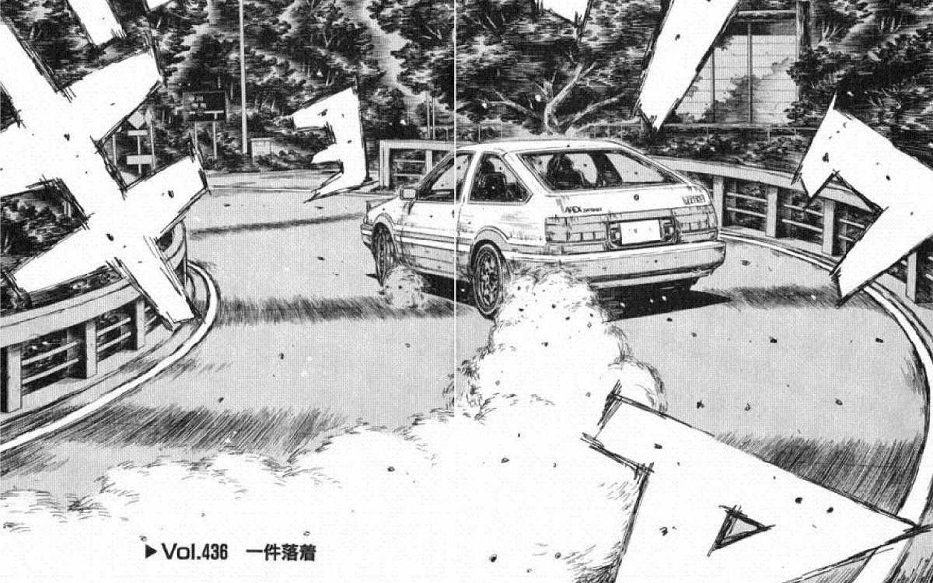 1920x1200 Initial D Drift Manga, Desktop