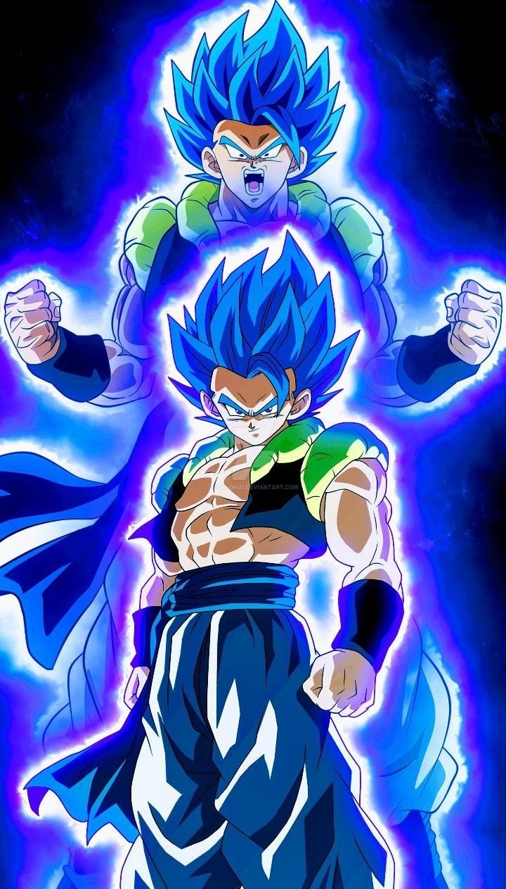 720x1270 Gogeta Super Saiyan Blue, Dragon Ball Super. Anime dragon ball, Phone