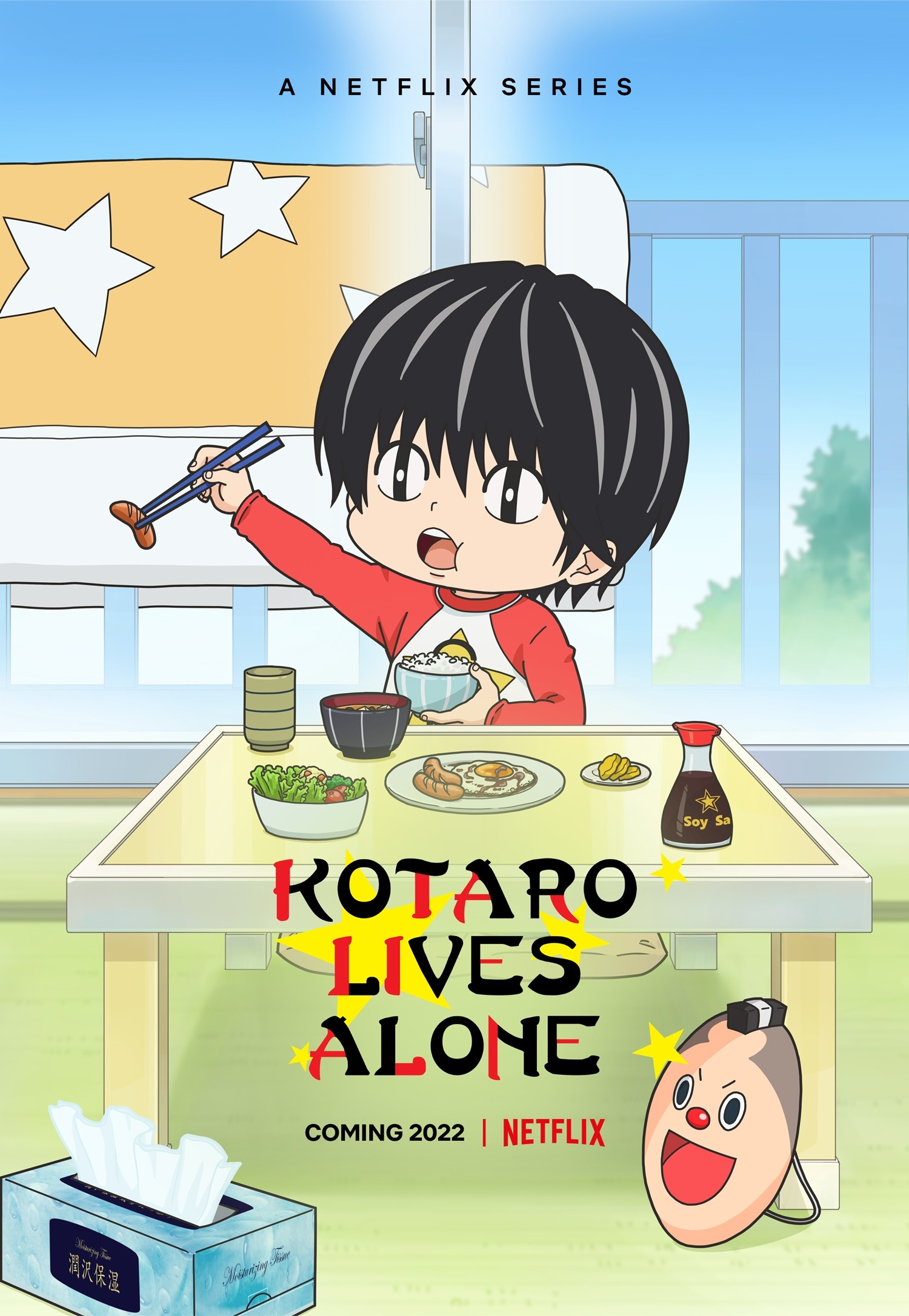 1500x2180 Kotaro Lives Alone, Phone