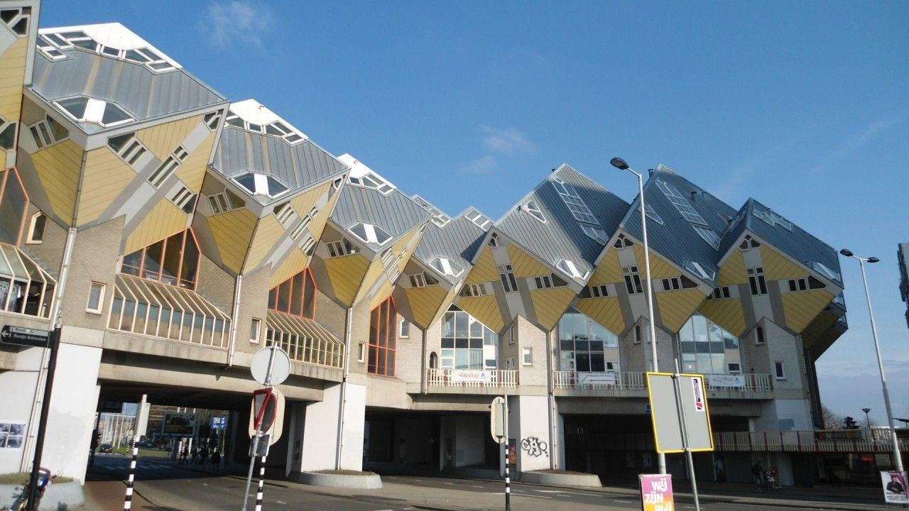 1280x720 The Cube Houses Rotterdam wallpaper. The Cube Houses Rotterdam, Desktop