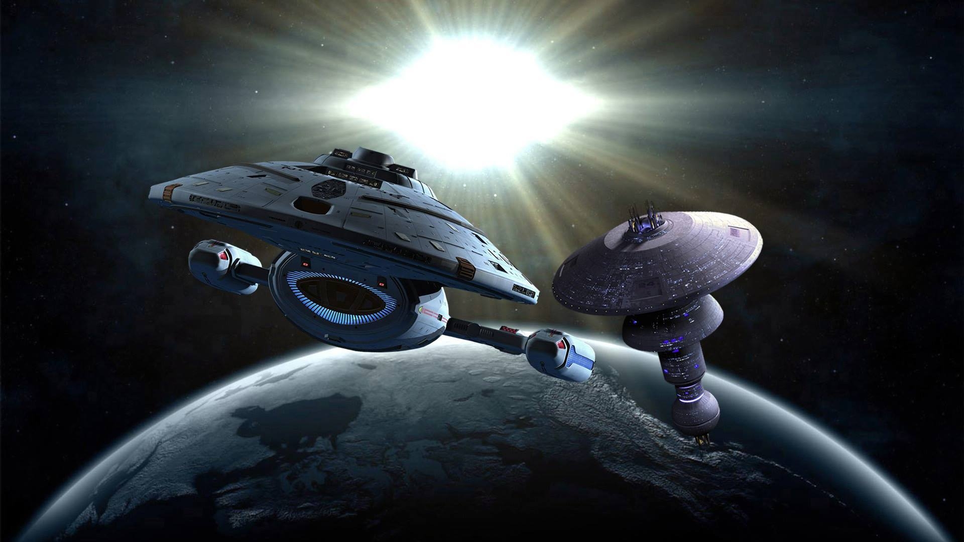 1920x1080 Star Trek Voyager wallpaper of The Nerd, Desktop