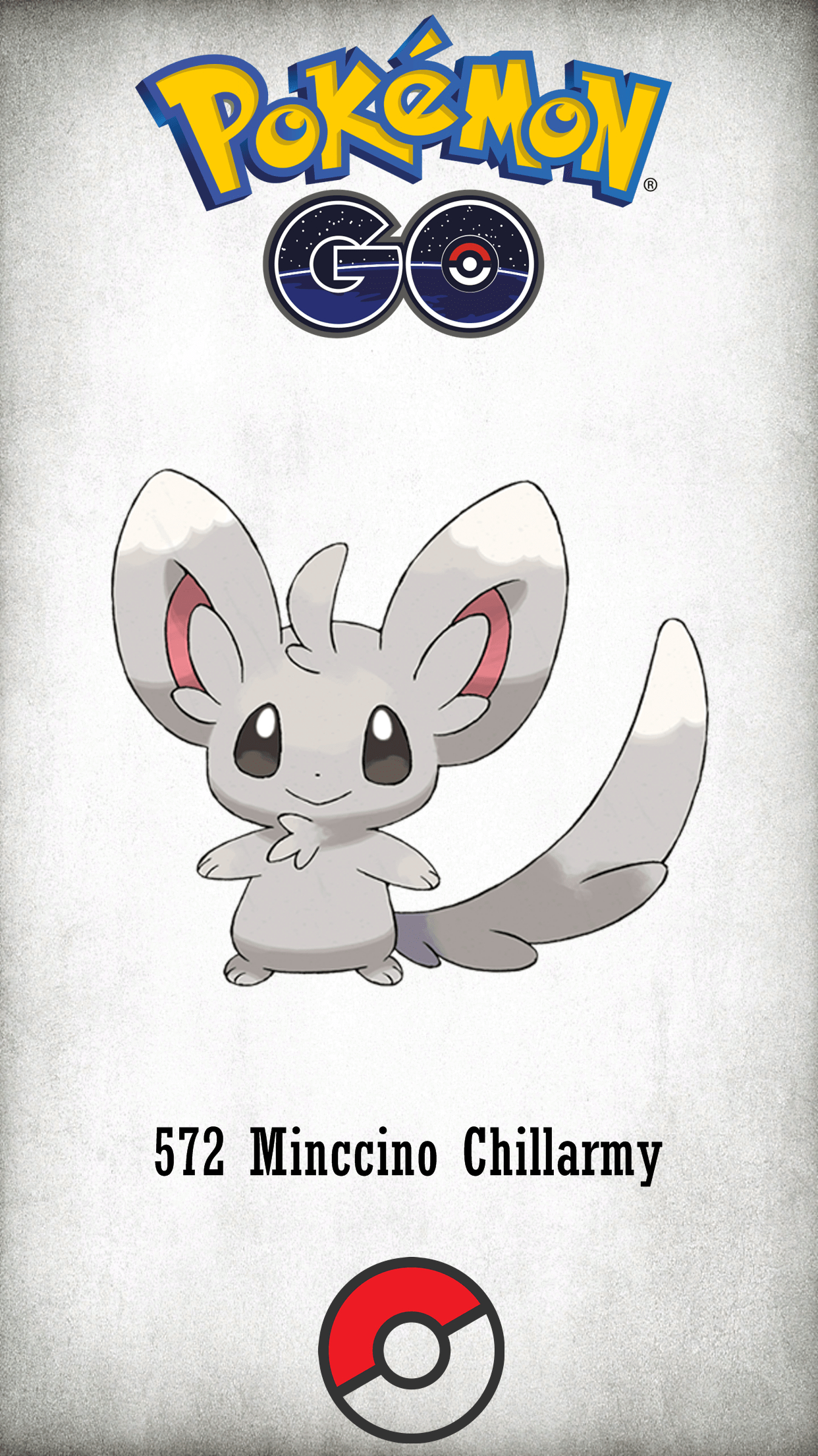 1250x2210 Character Minccino Chillarmy, Phone