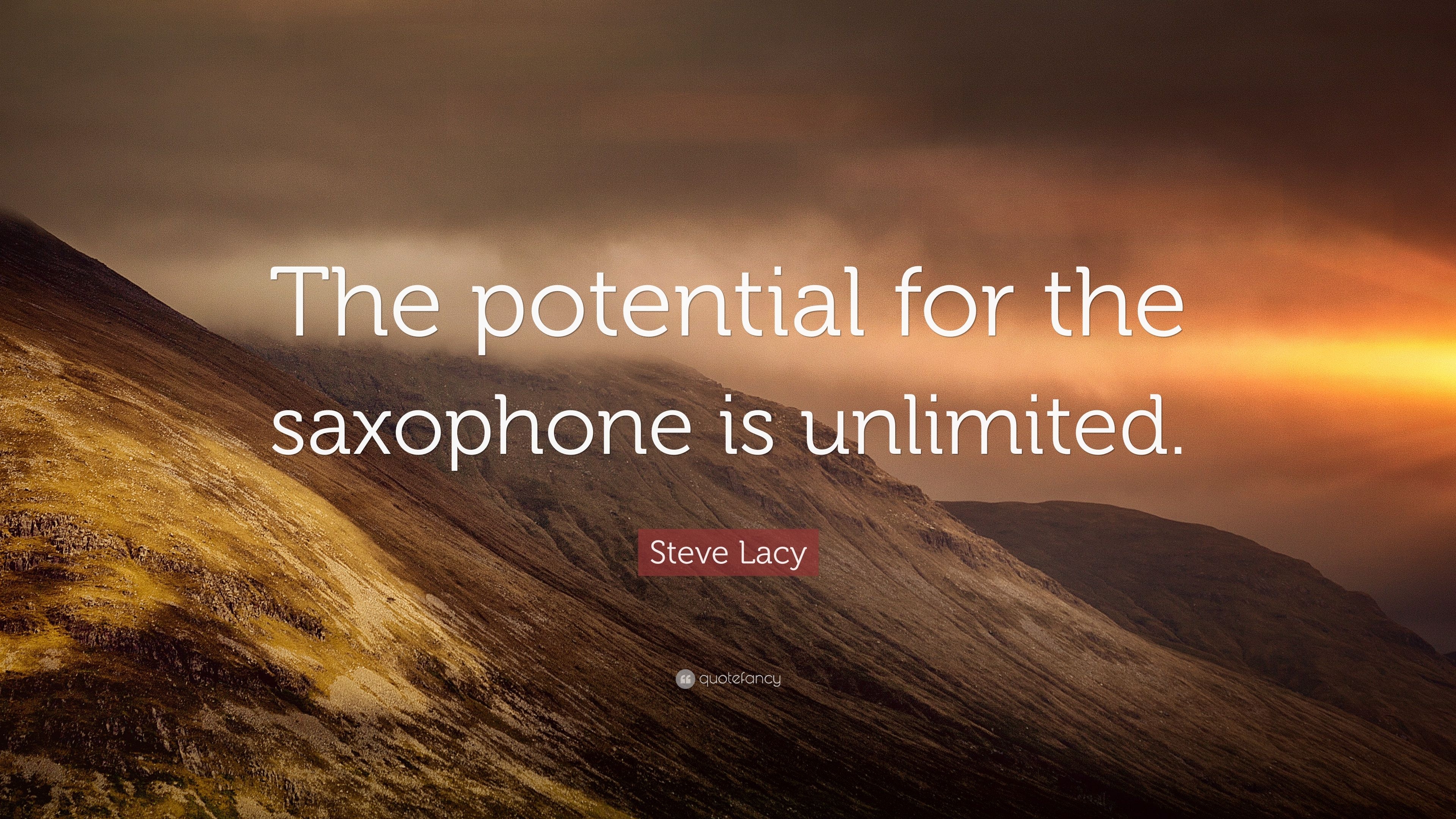 3840x2160 Steve Lacy Quote: “The potential for the saxophone is unlimited.” 7, Desktop