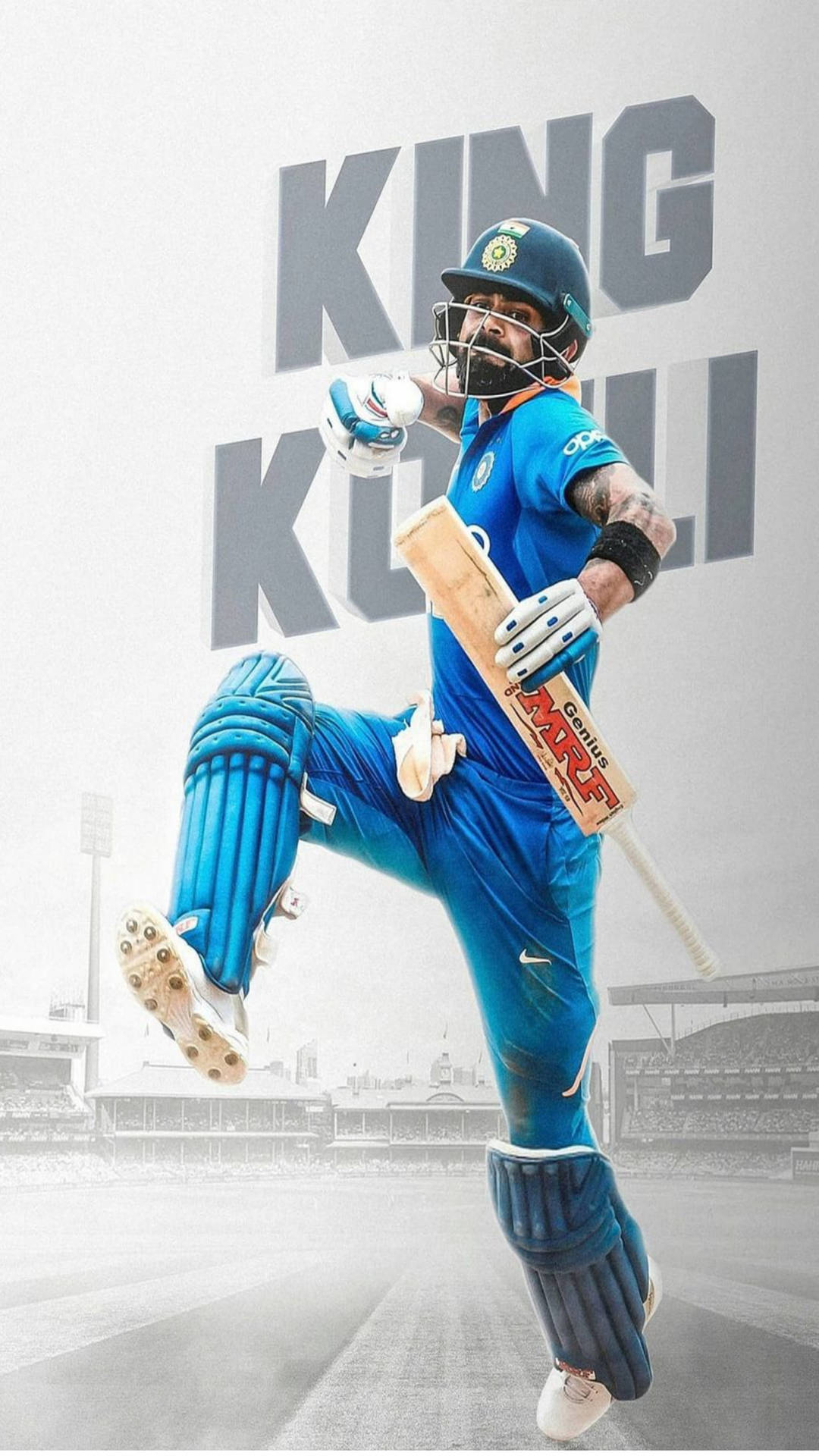 1080x1920 King Virat Kohli HD Art Wallpaper, Phone