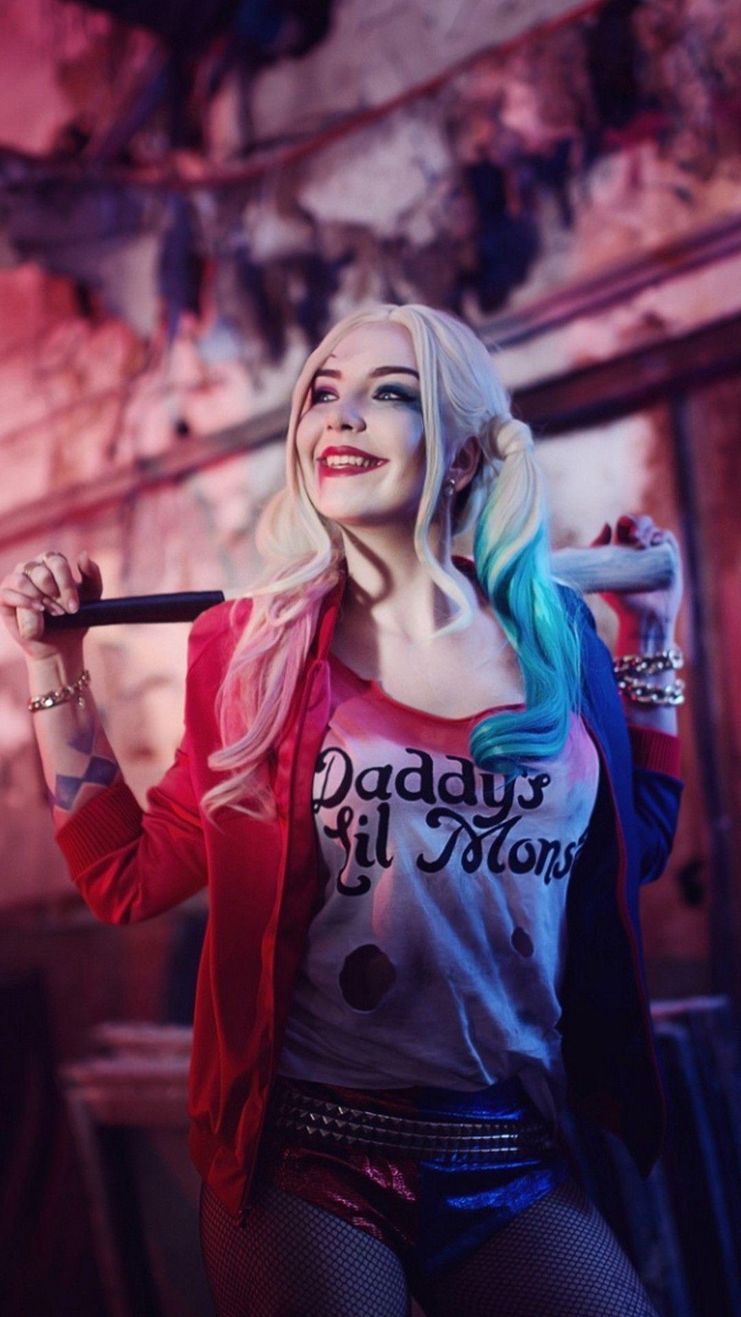 1080x1920 Harley Quinn Movie iPhone 8 Wallpaper. Best HD Wallpaper. Harley, Phone