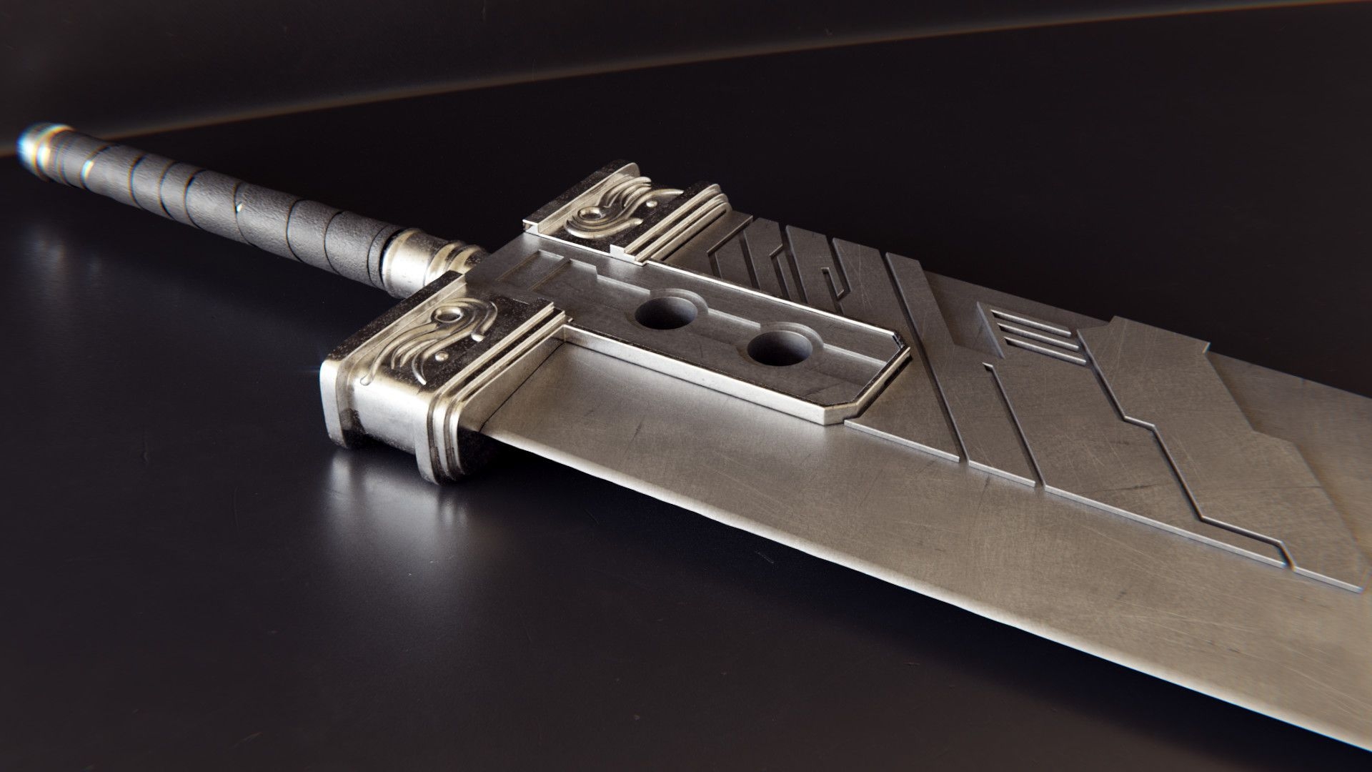 1920x1080 Lucas Imming Fantasy VII Buster Sword, Desktop