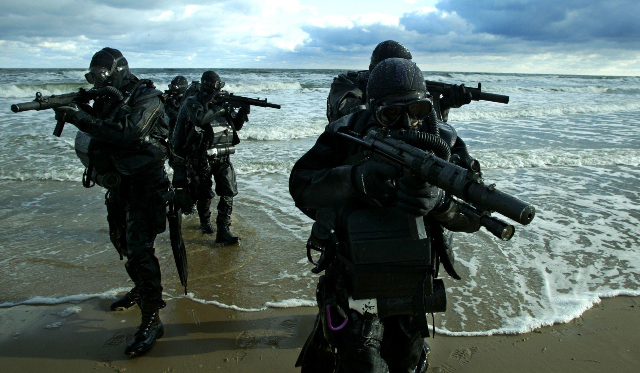 2200x1290 Marine Commandos wallpaper, Desktop