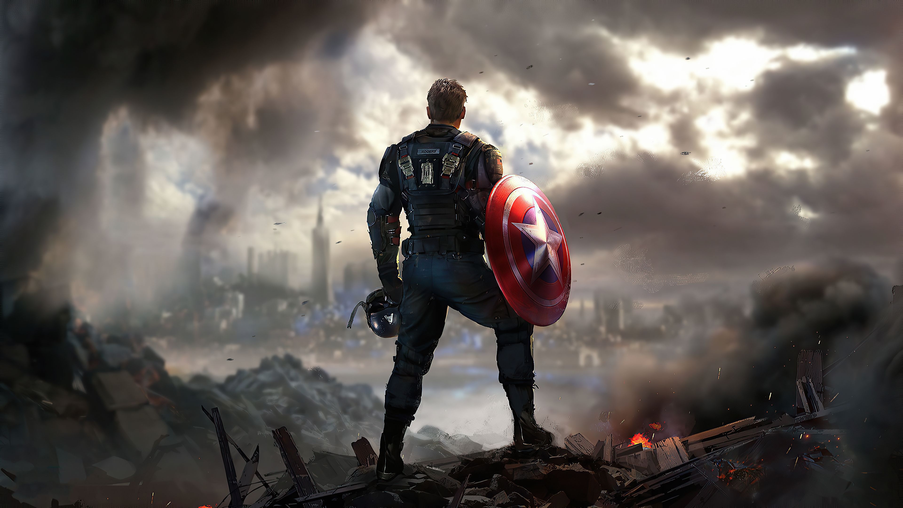 3840x2160 Captain America Marvels Avengers 4k, HD Games, 4k Wallpaper, Image, Background, Photo and Picture, Desktop