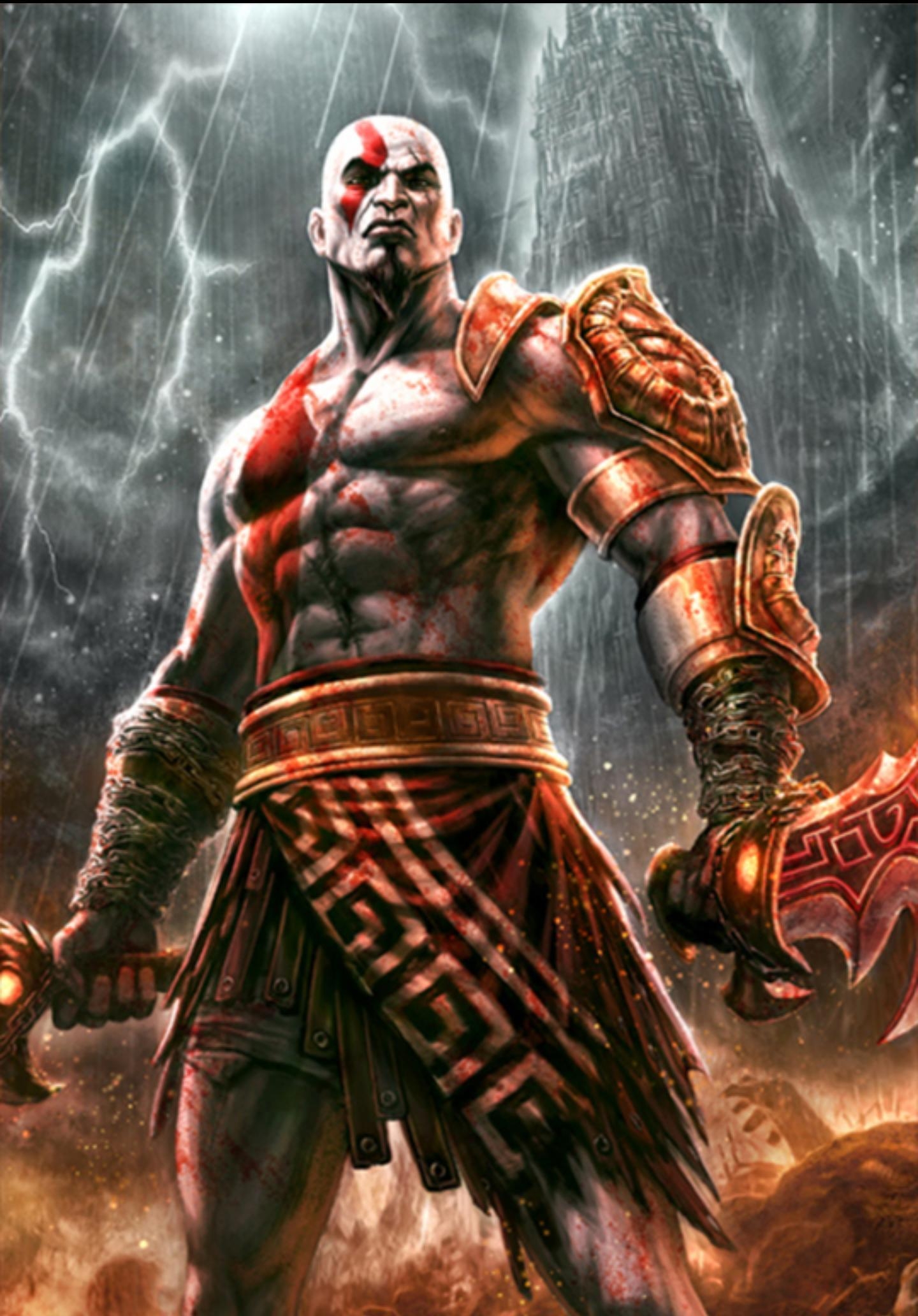 1440x2070 God of war wallpaper 4K for Android, Phone