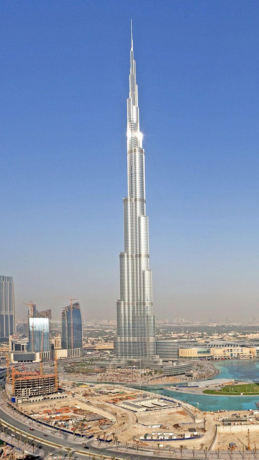 1080x1920 Burj Dubai Tower #iPhone #wallpaper. iPhone 6 8 Wallpaper, Phone