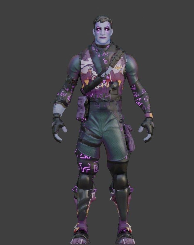 660x830 Dark Jonesy Fortnite wallpaper, Phone