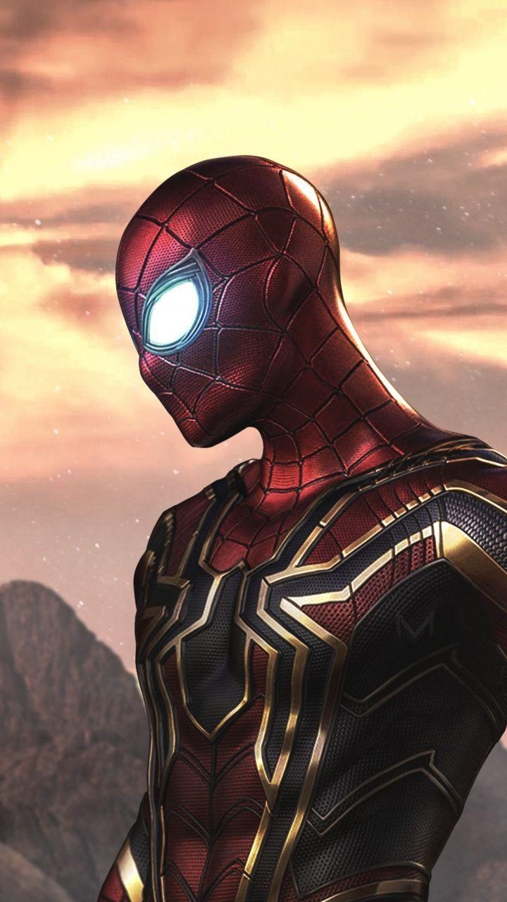 720x1280 Artwork, Iron Spider, Iron Man, Fan Made Art,  Wallpaper, Phone