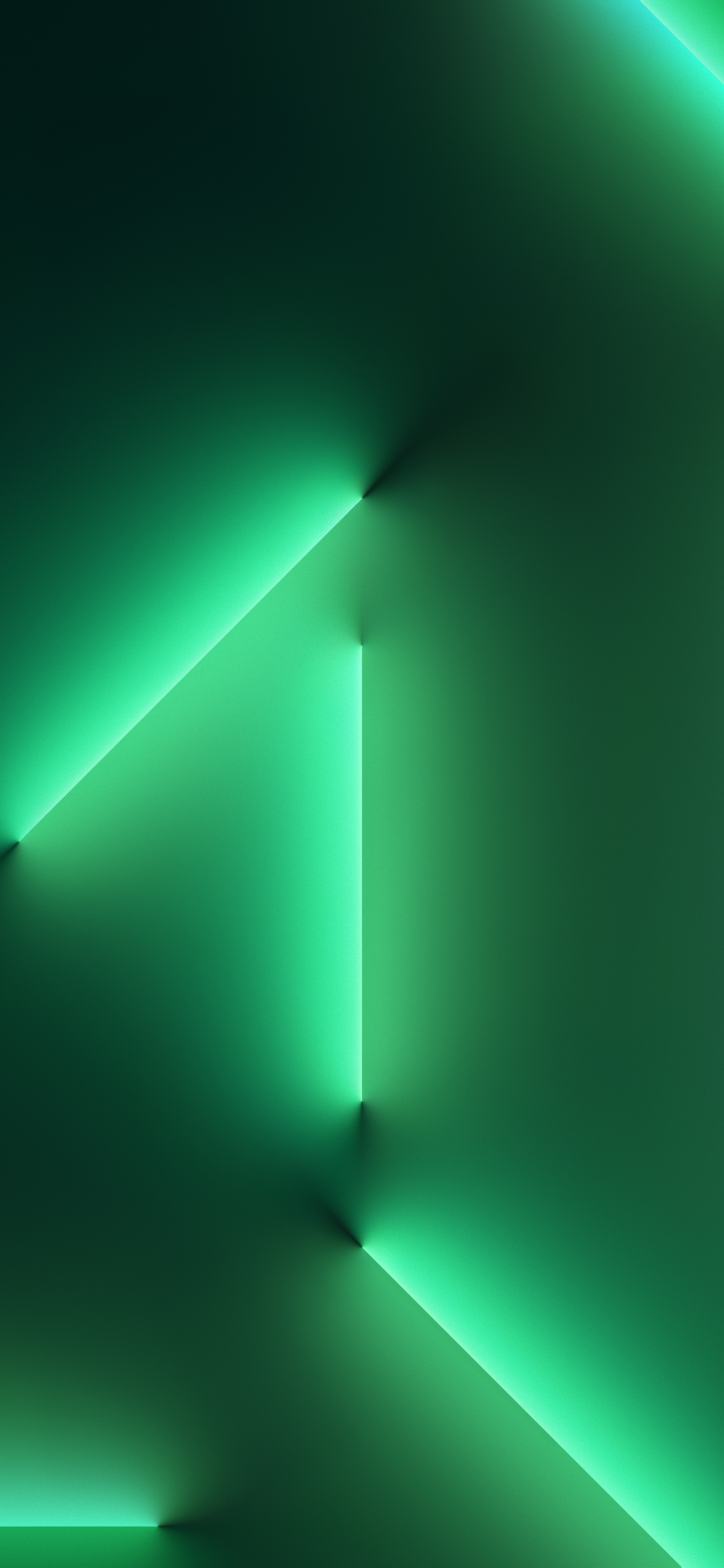 1410x3040 Official iPhone 13 Alpine Green wallpaper, Phone