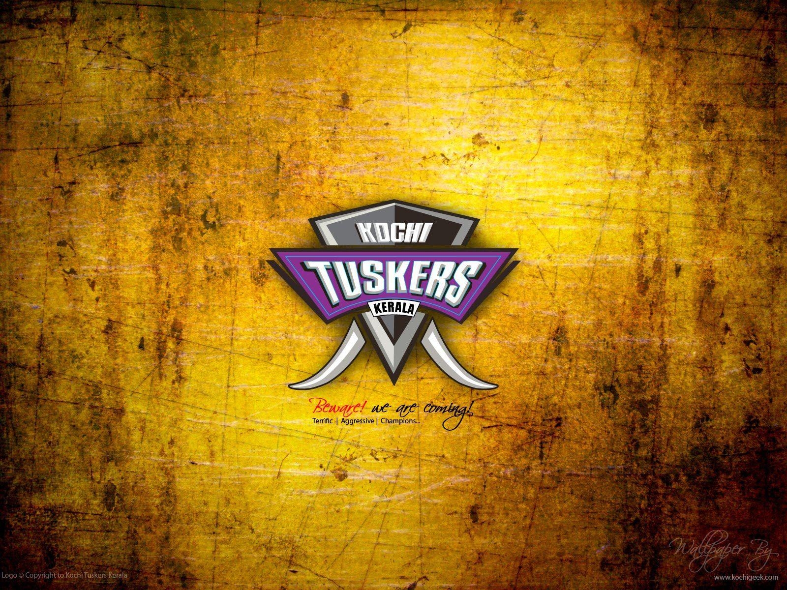 1600x1200 Kochi Tuskers Kerala Wallpaper. KochiGeek'in' allday, Desktop