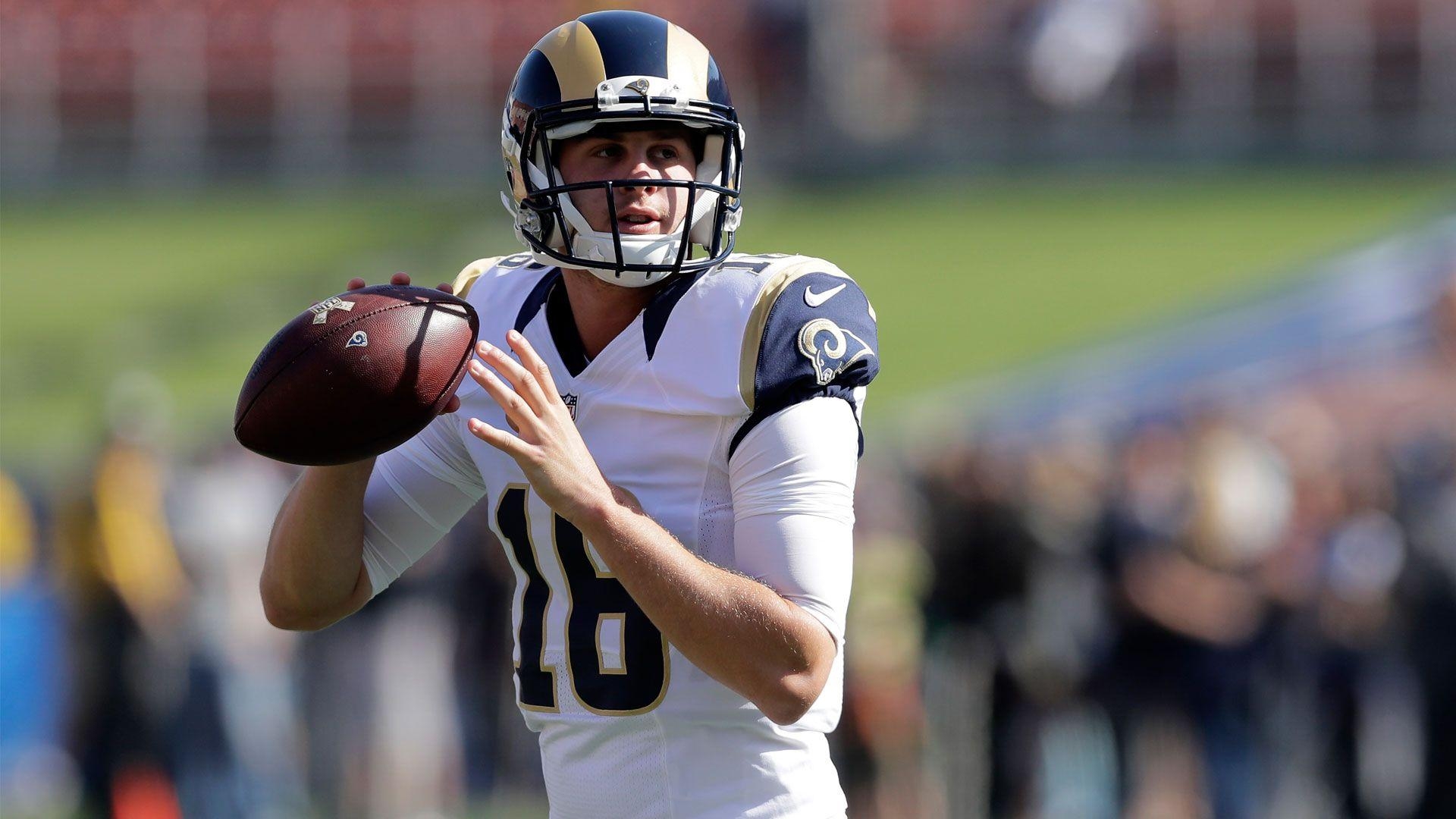 1920x1080 Rams quarterback Jared Goff will make first NFL start. NBCS Bay Area, Desktop