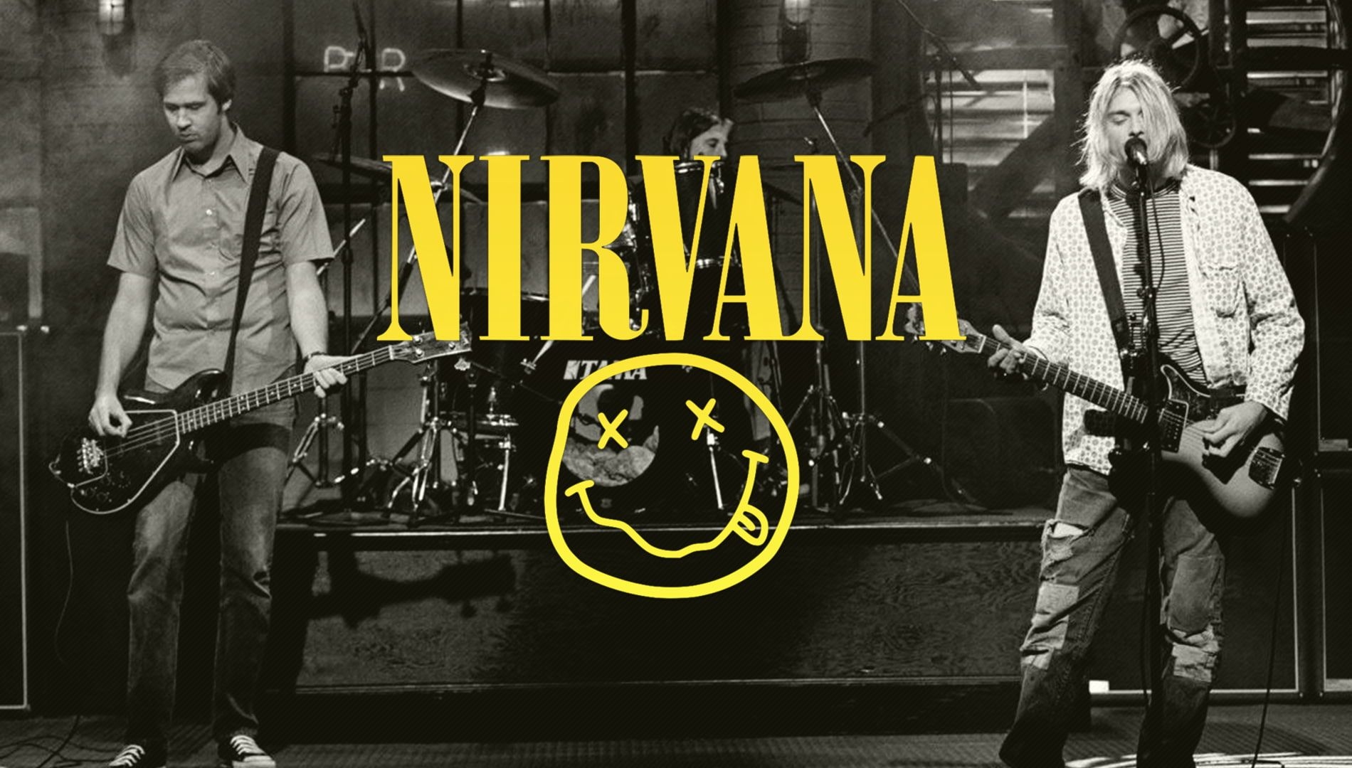 1900x1080 Nirvana #grunge #rock Kurt Cobain Krist, Desktop