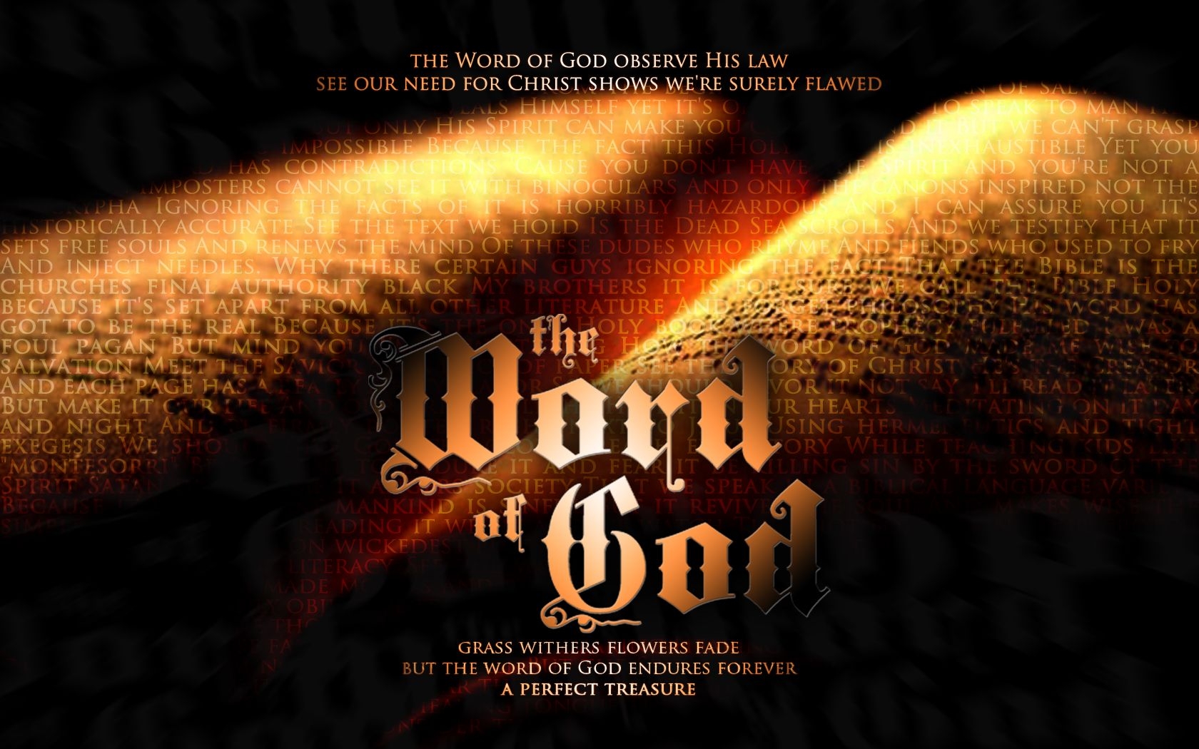 1680x1050 God Word Wallpaper. Full HD Wallpaper, Desktop