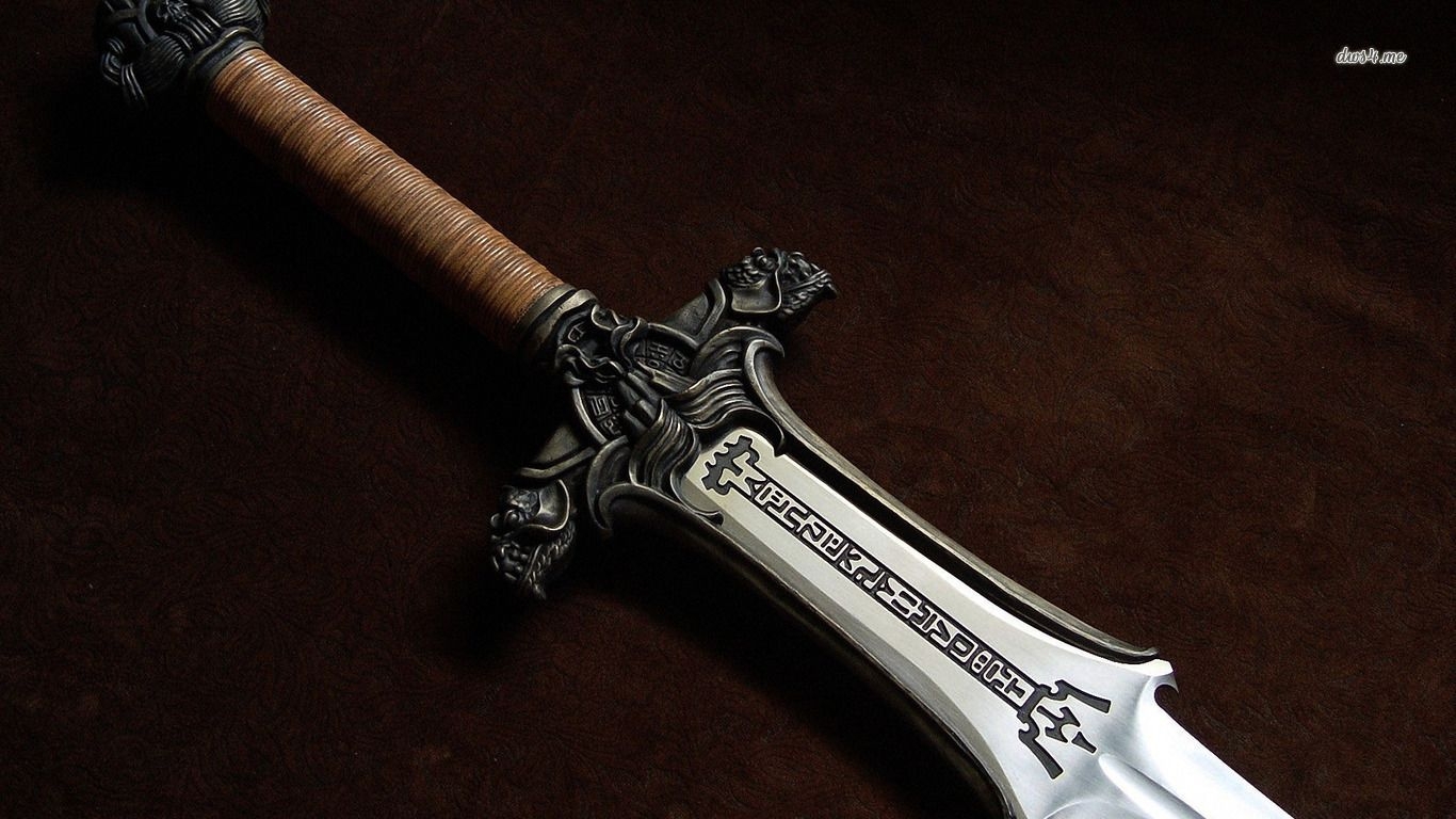 1370x770 Sword Background. Skull Sword Wallpaper, Desktop