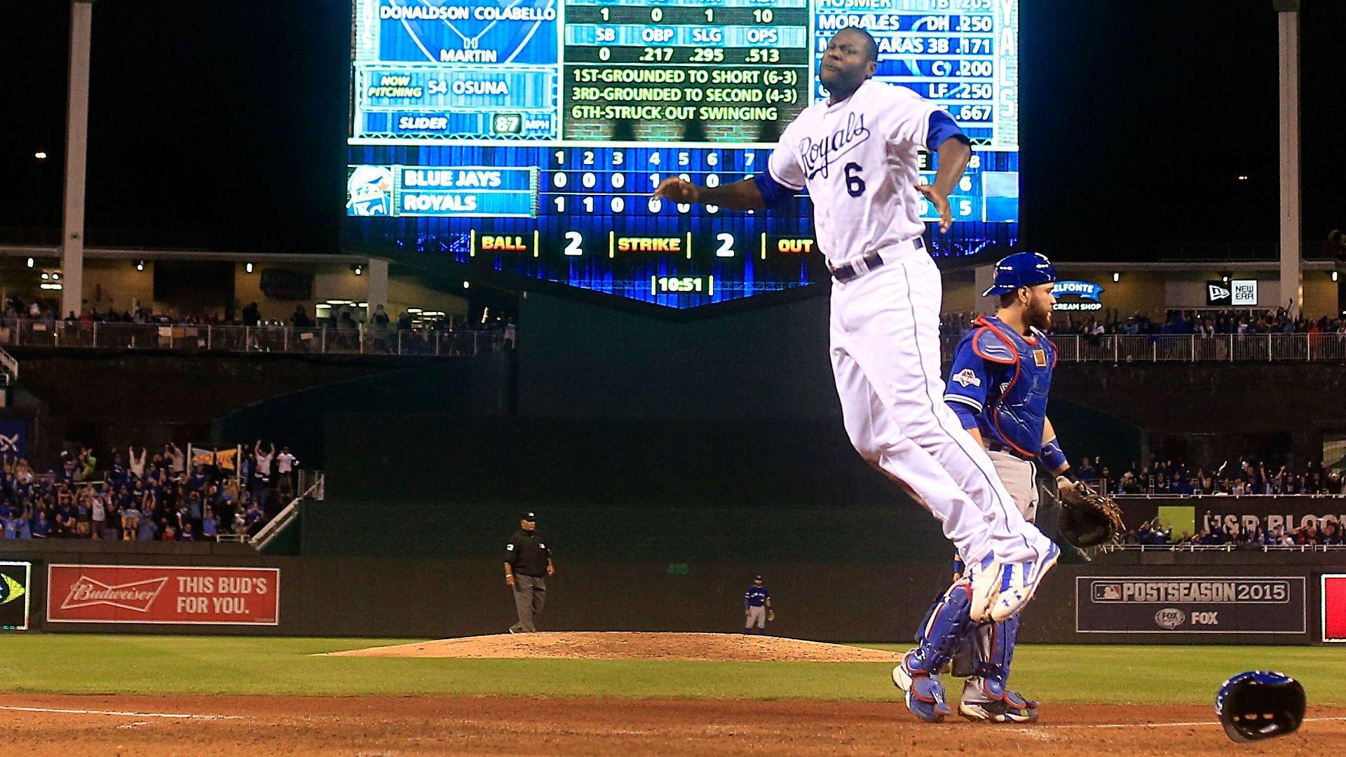 1920x1080 ALCS 2015: Cain's dash helps Royals clinch title, again. MLB, Desktop