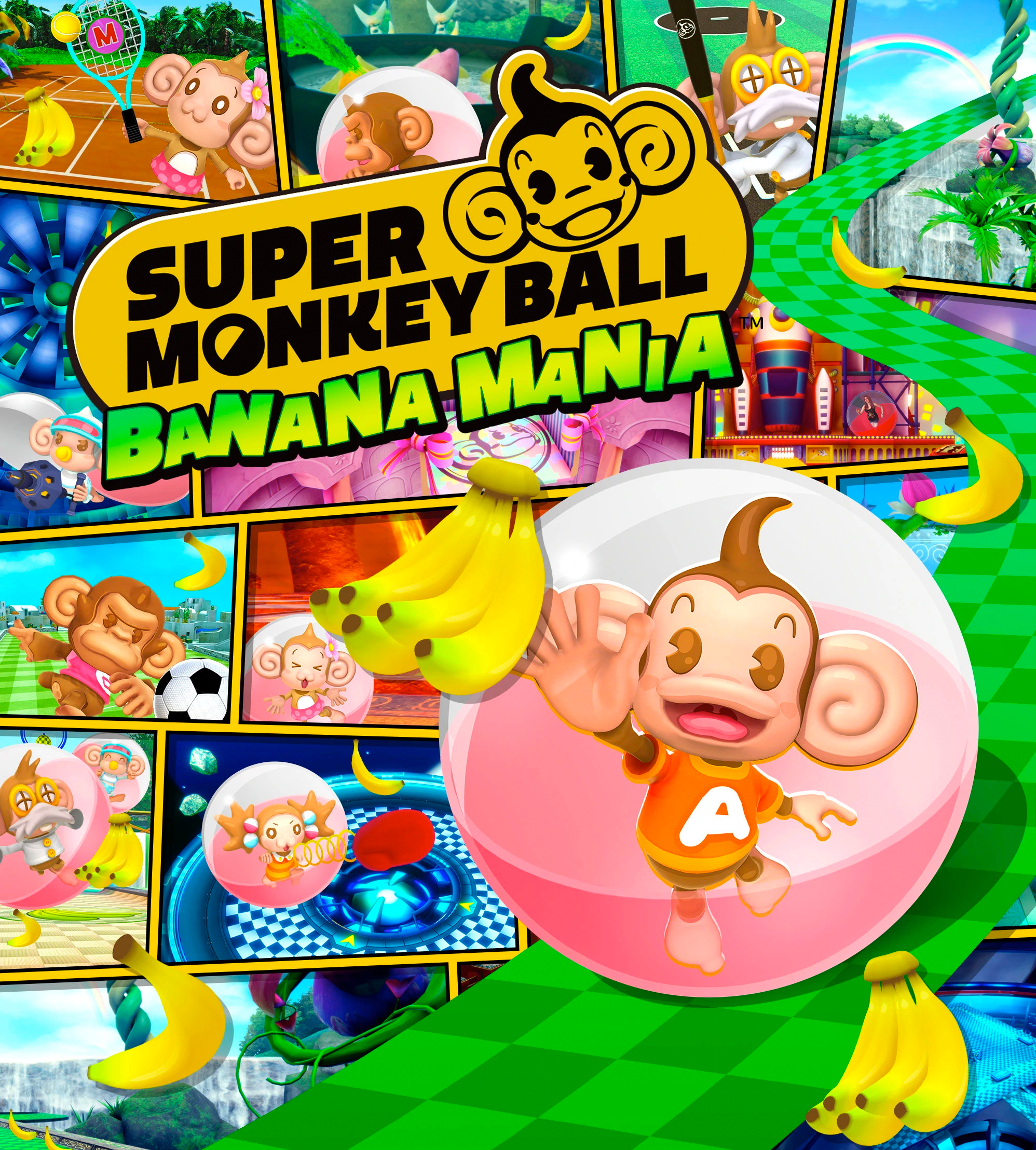 2000x2220 Super Monkey Ball Banana Mania. Super Monkey Ball, Phone