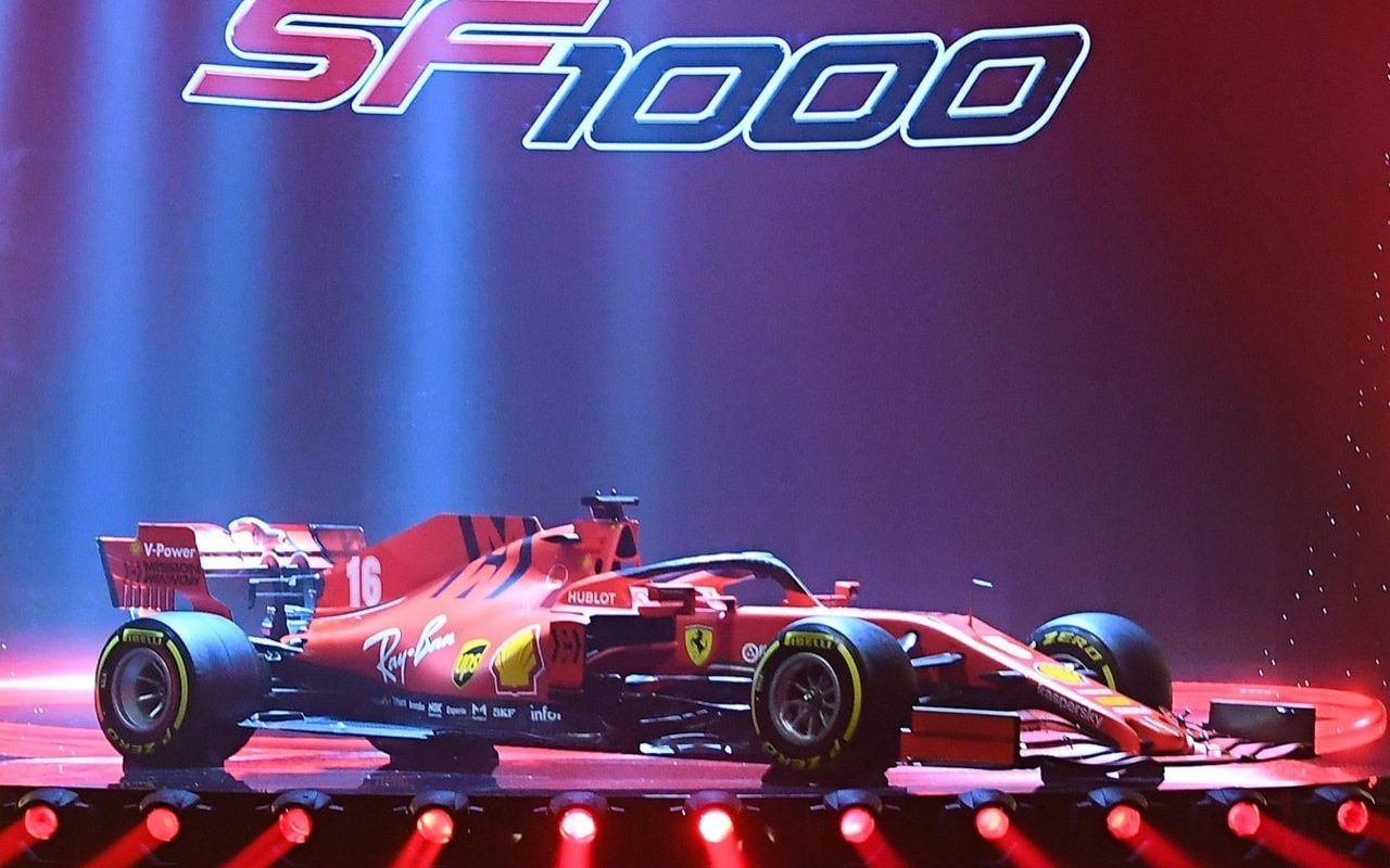 1280x800 Ferrari unveil new F1 car SF1000 they bid to end Lewis, Desktop