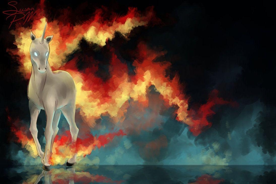 1100x730 Rapidash Stare, Desktop