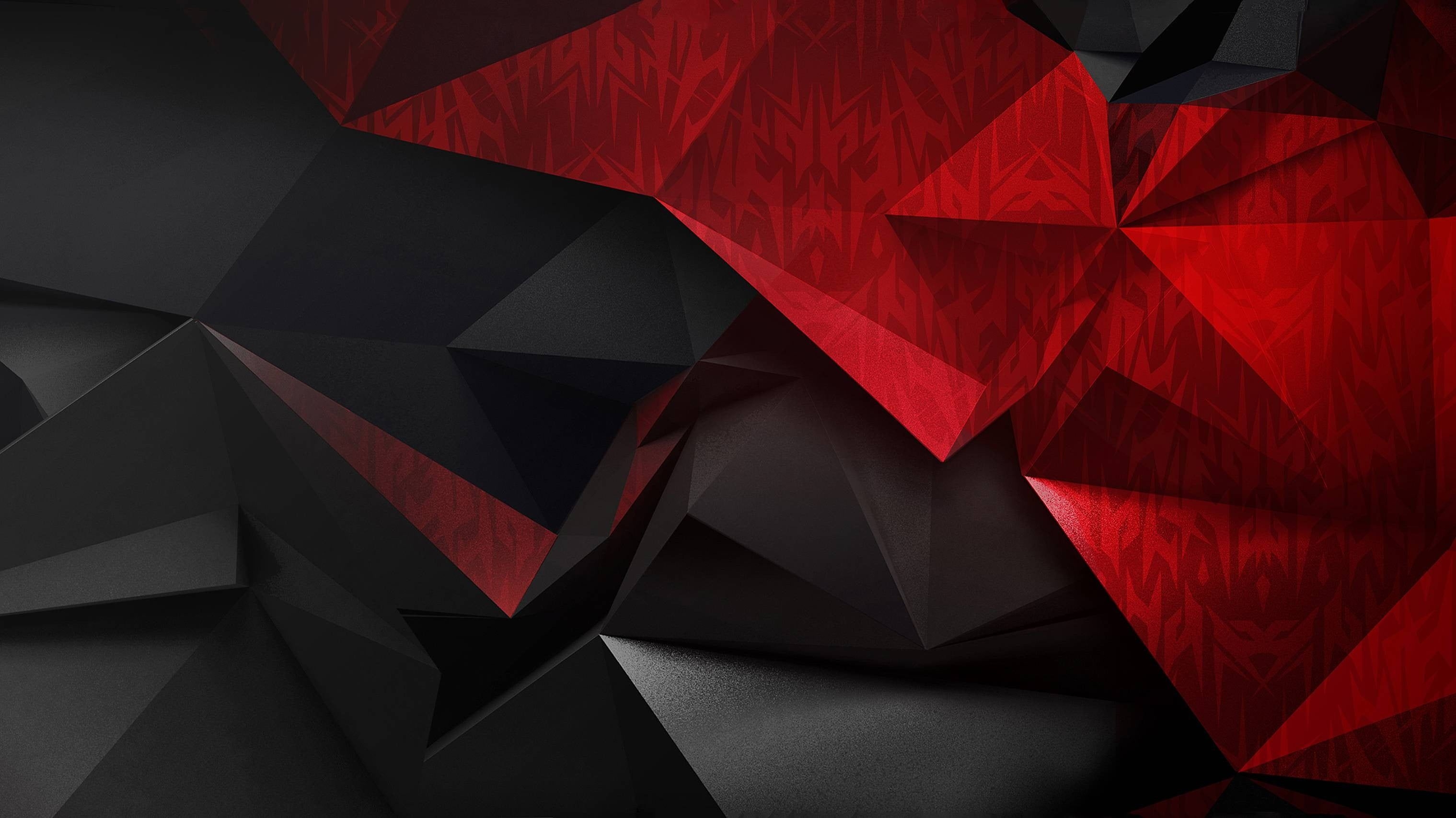 3040x1710 Red and Black Abstract Wallpaper, Desktop