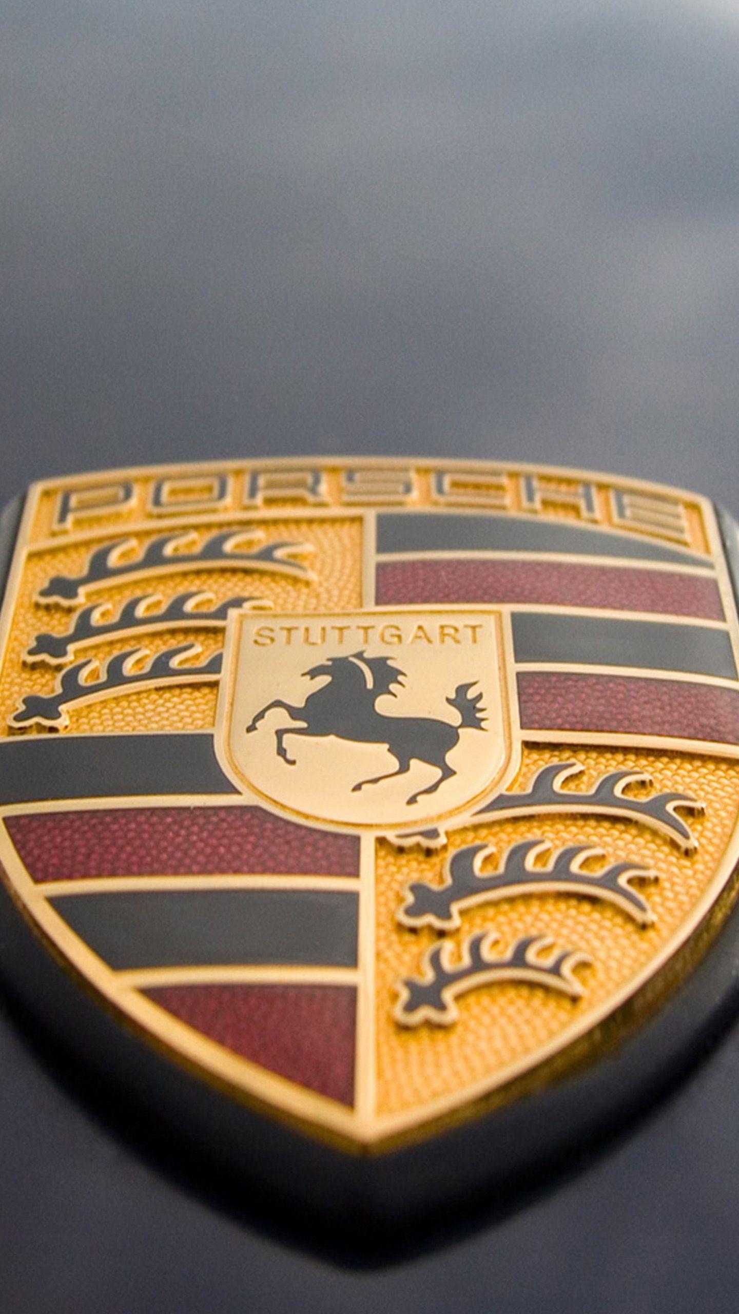 1440x2560 Porsche stuttgart logo Wallpaper for Galaxy, Phone