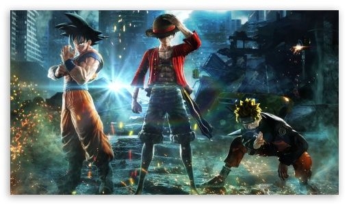 510x300 Jump Force, Naruto, Luffy Ultra HD Desktop Background Wallpaper for 4K UHD TV, Desktop