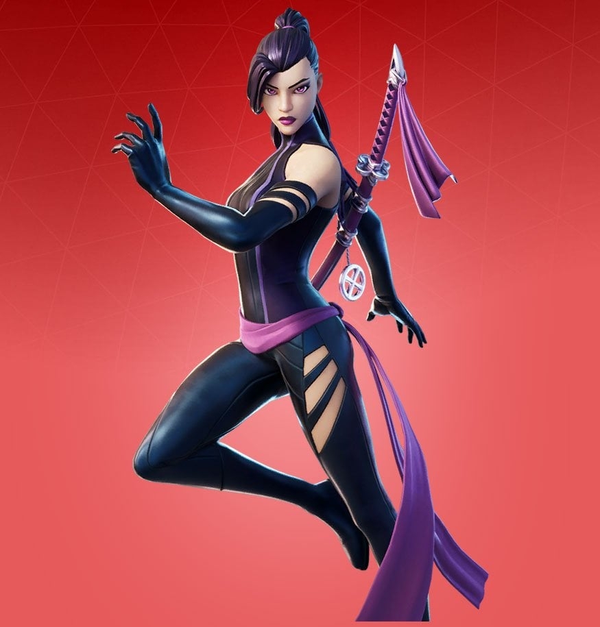 880x920 Psylocke Fortnite wallpaper, Phone