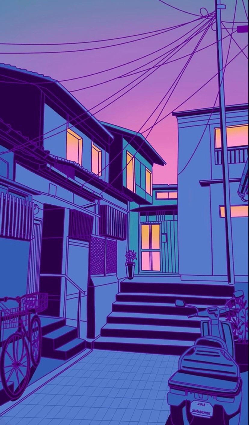 830x1420 A chill Lofi style wallpaper: iphonewallpaper, Phone