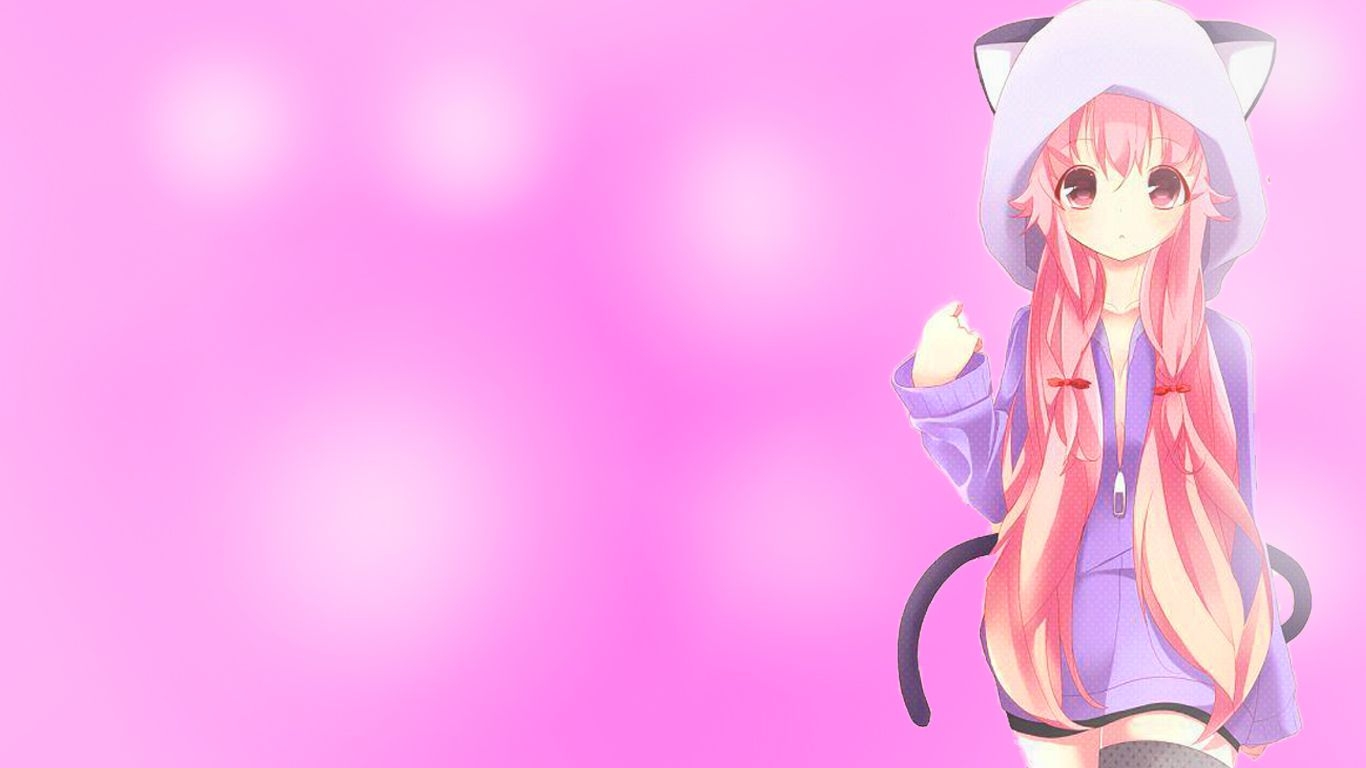 1370x770 Kawaii Yuno Wallpaper Anime Cat Girl Wallpaper & Background Download, Desktop