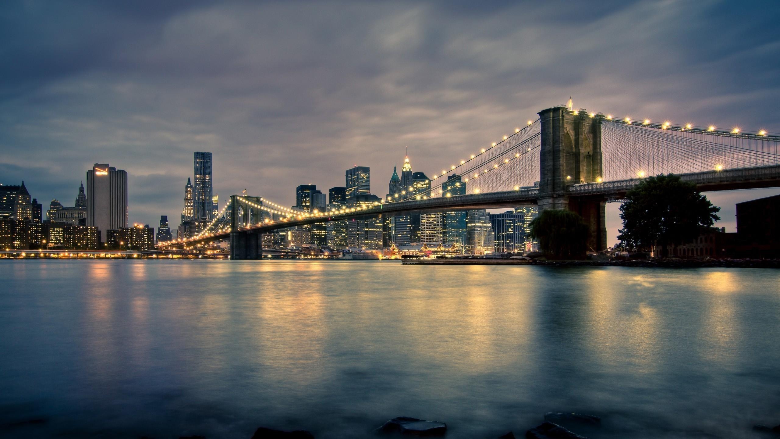 2560x1440 Brooklyn Bridge Wallpaper , Download 4K Wallpaper For Free, Desktop