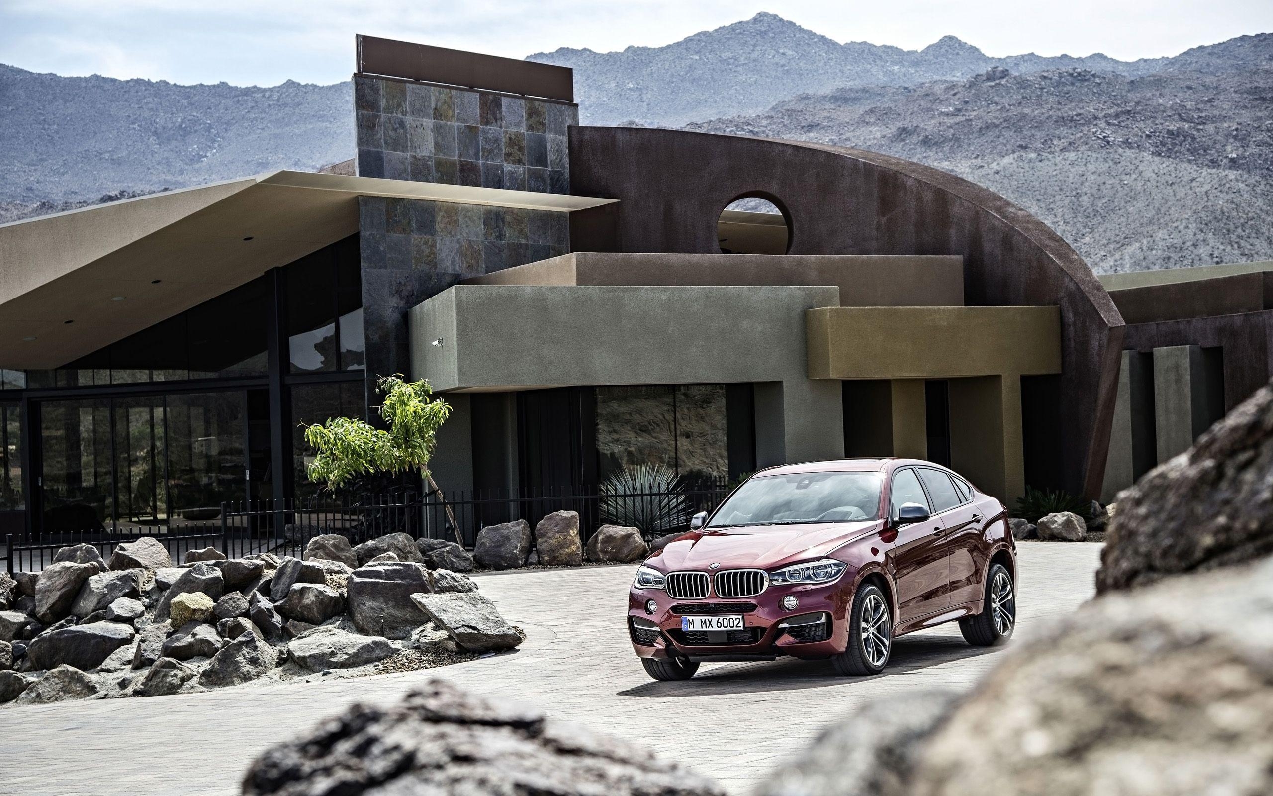 2560x1600 BMW X6 Red M50d, Desktop