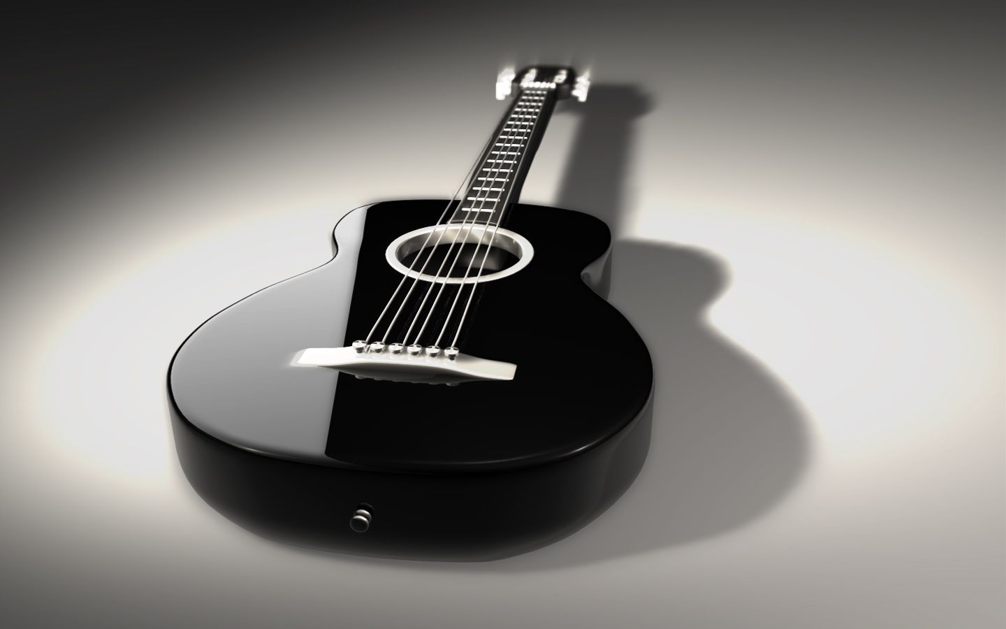 1440x900 acoustic guitar, Desktop