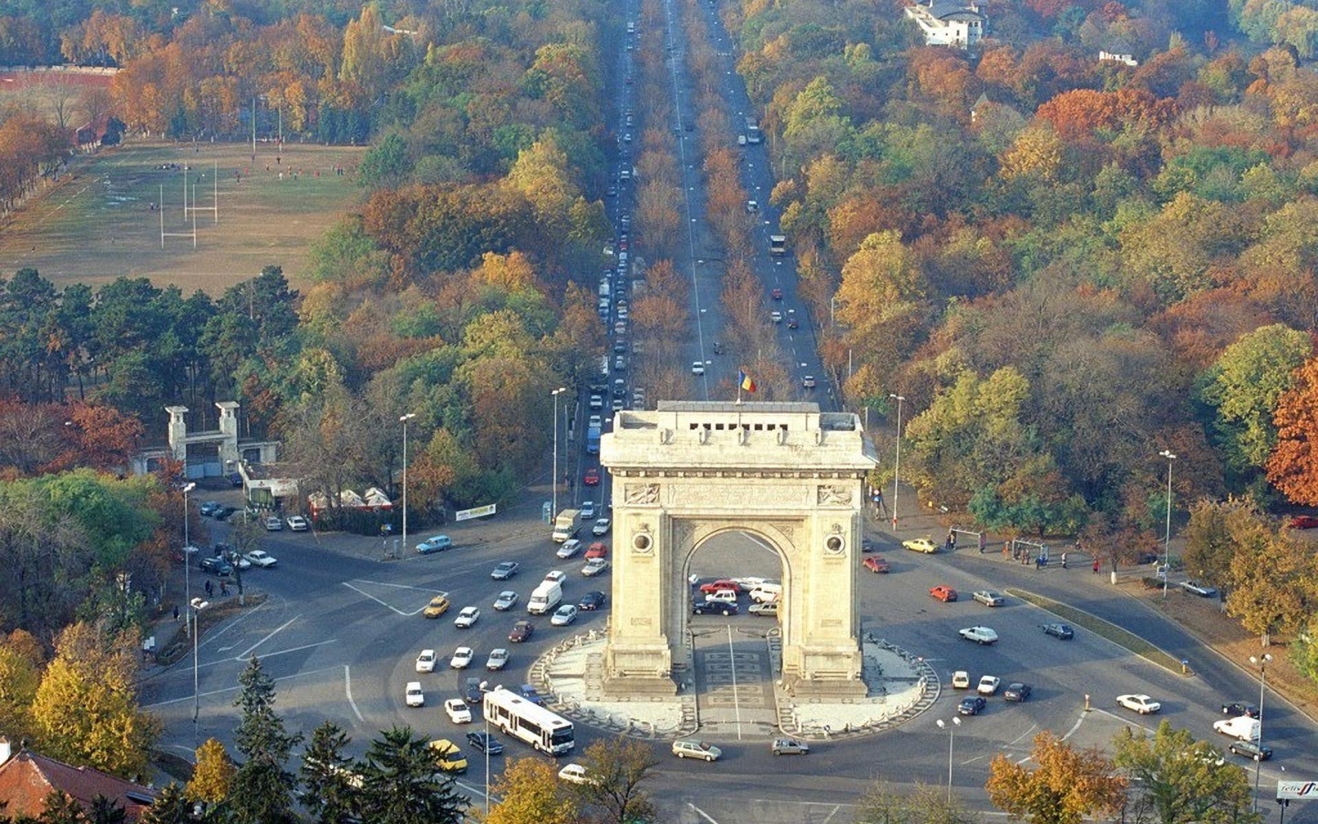 1920x1200 Bucharest Arch of Triumph  Wallpaper, Bucharest, Desktop