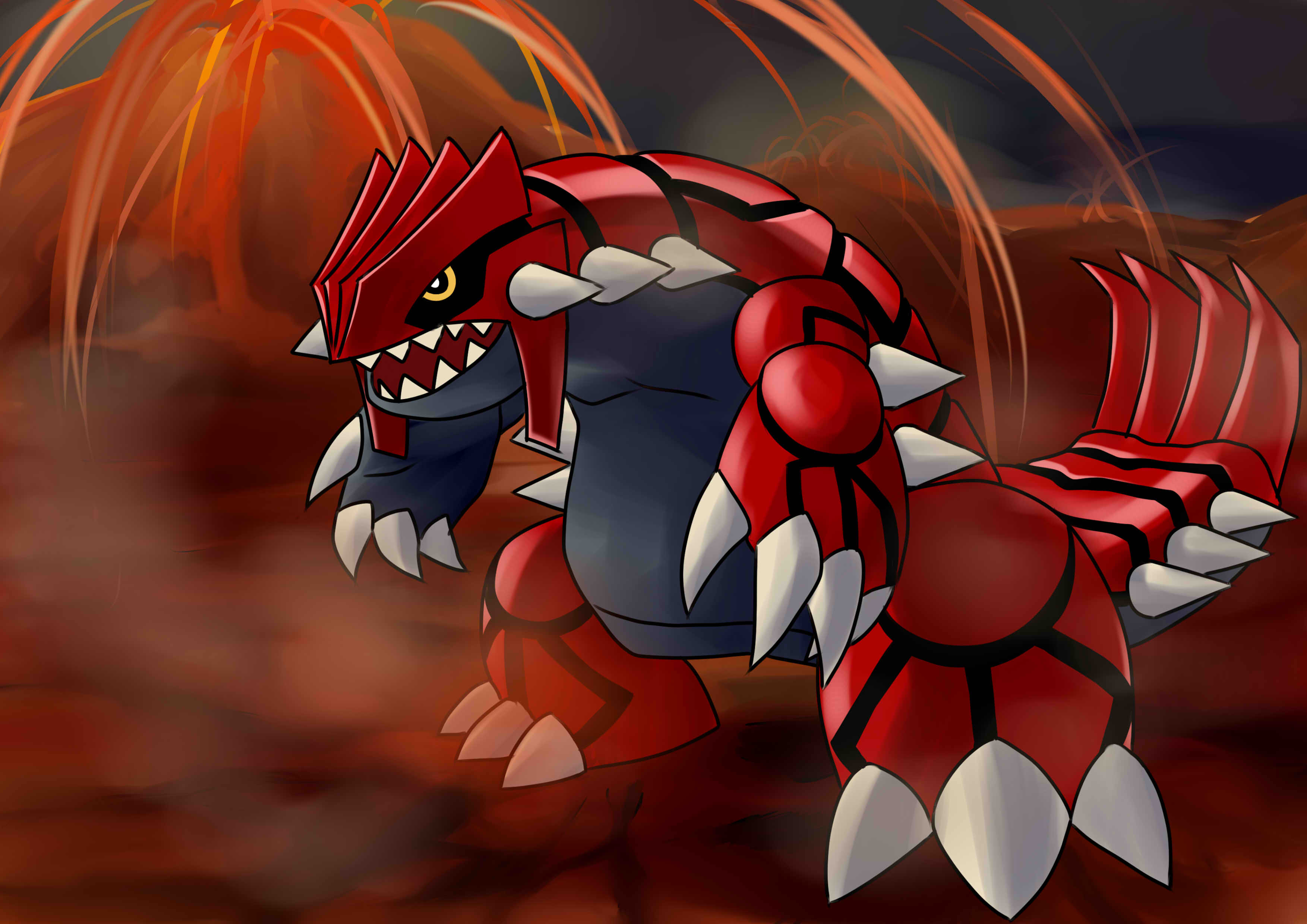 3510x2480 Wallpaper For > Groudon Wallpaper HD, Desktop