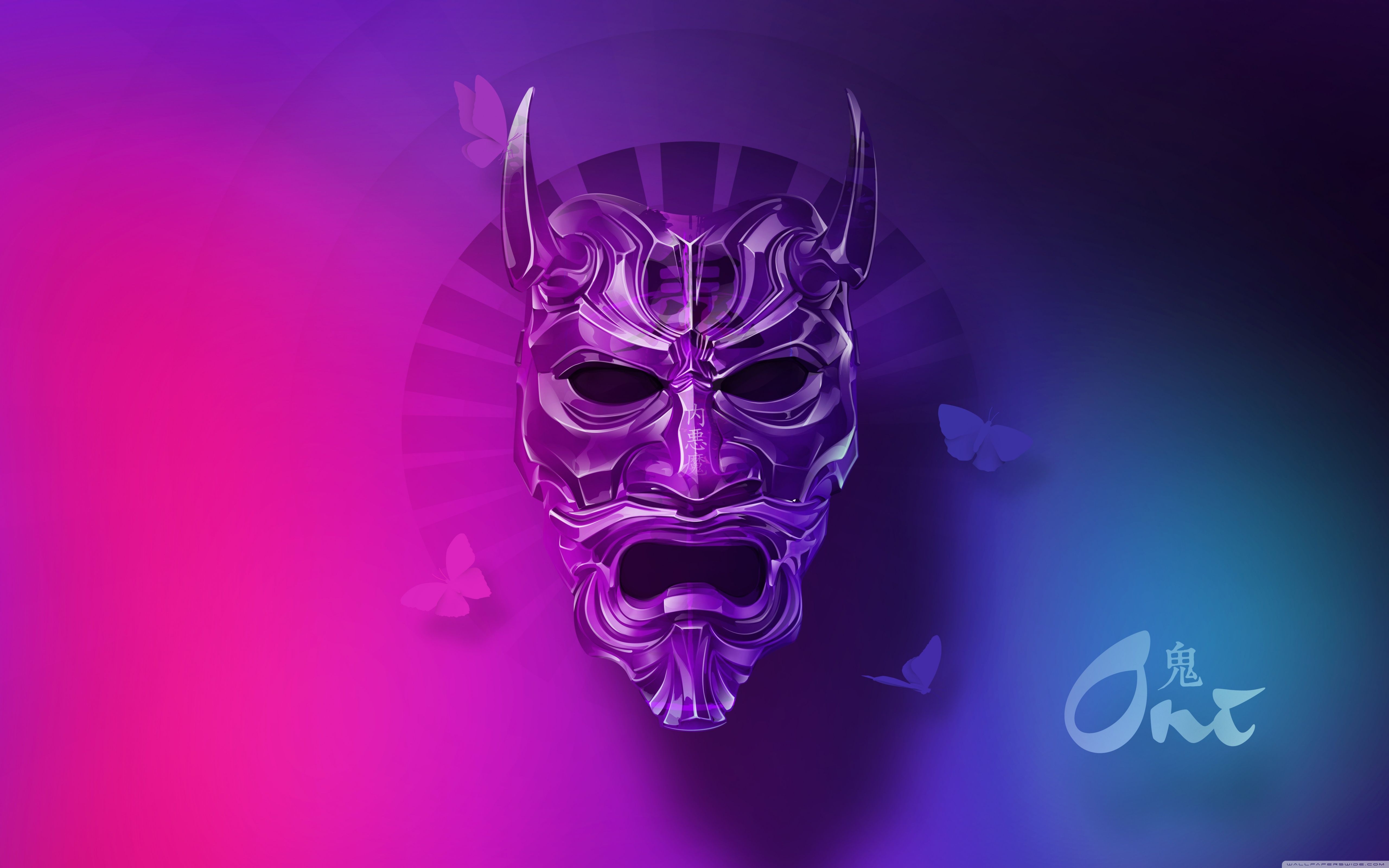 5120x3200 Oni Mask Ultra HD Desktop Background Wallpaper for 4K UHD TV, Desktop