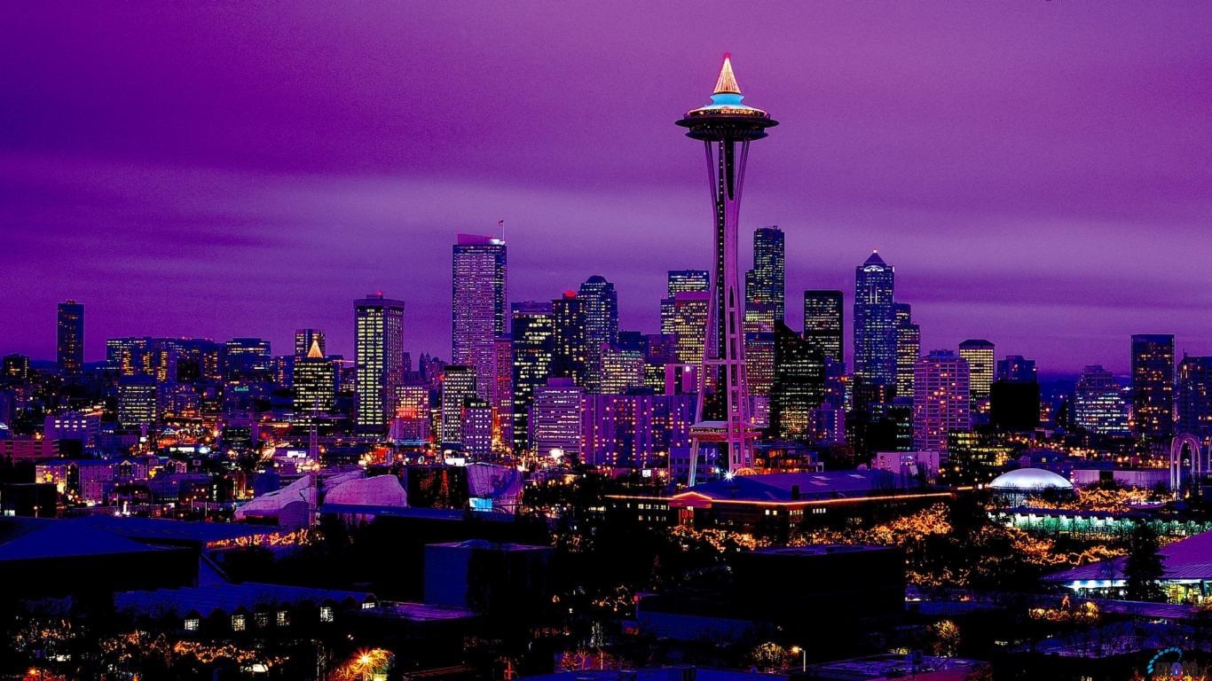 1370x770 Seattle Rain Wallpaper Free Seattle Rain Background, Desktop