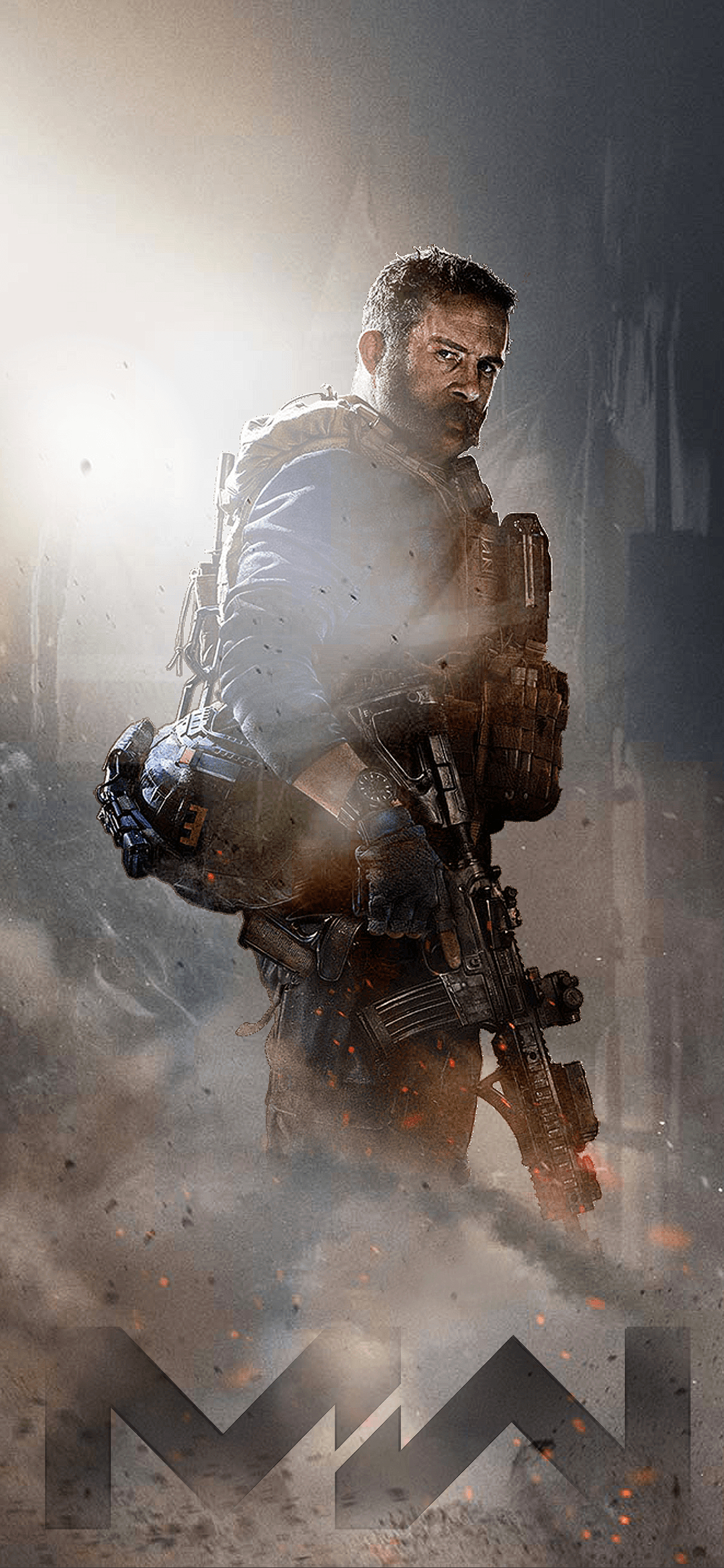 1130x2440 Call of Duty MODERN WARFARE X Wallpaper BOOM!, Phone