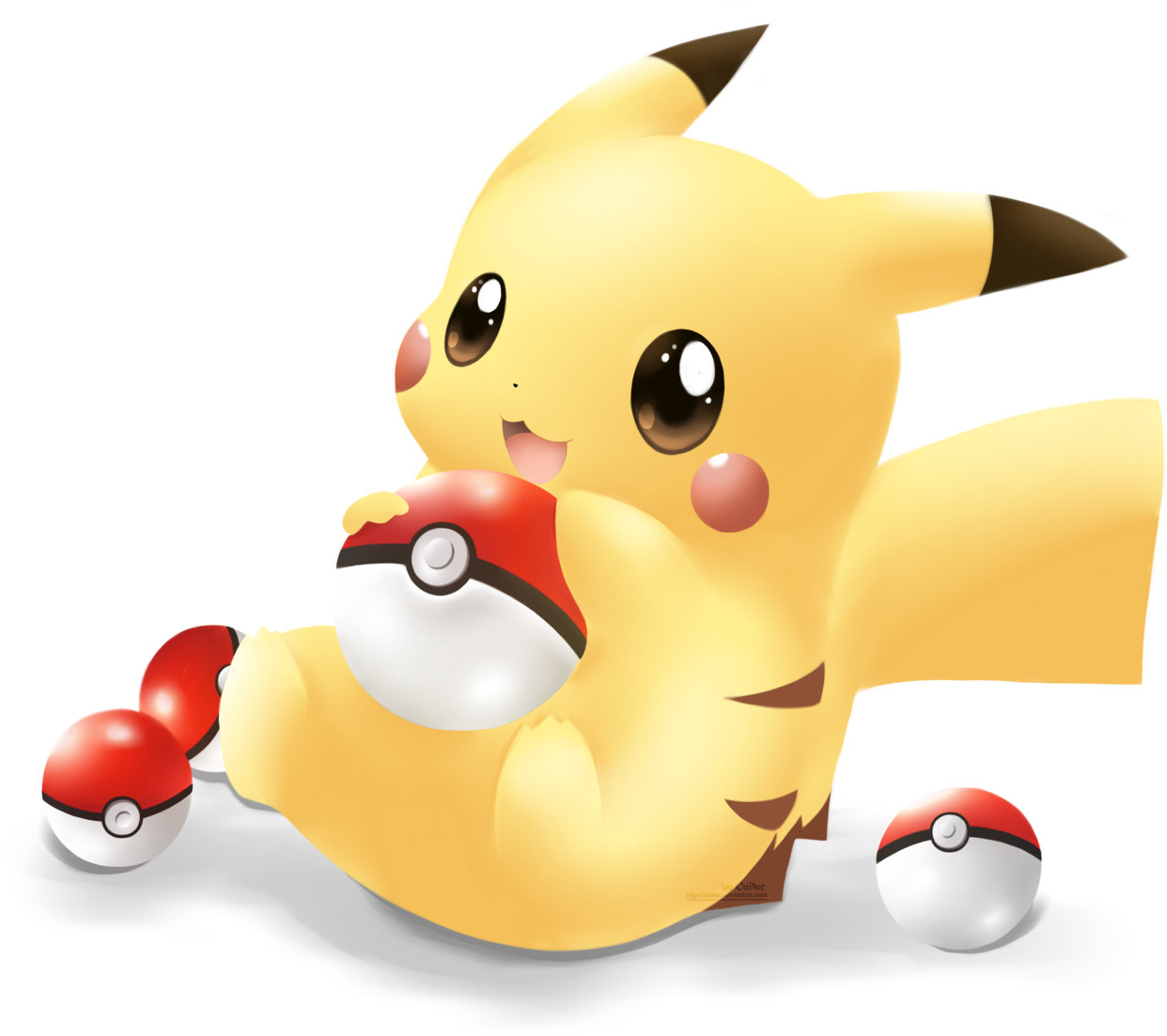 1250x1110 Wallpaper HD For Pikachu Clip Art On Clipart Cute Pokemon Pikachu - (1280x1151) Png Clipart Download, Desktop