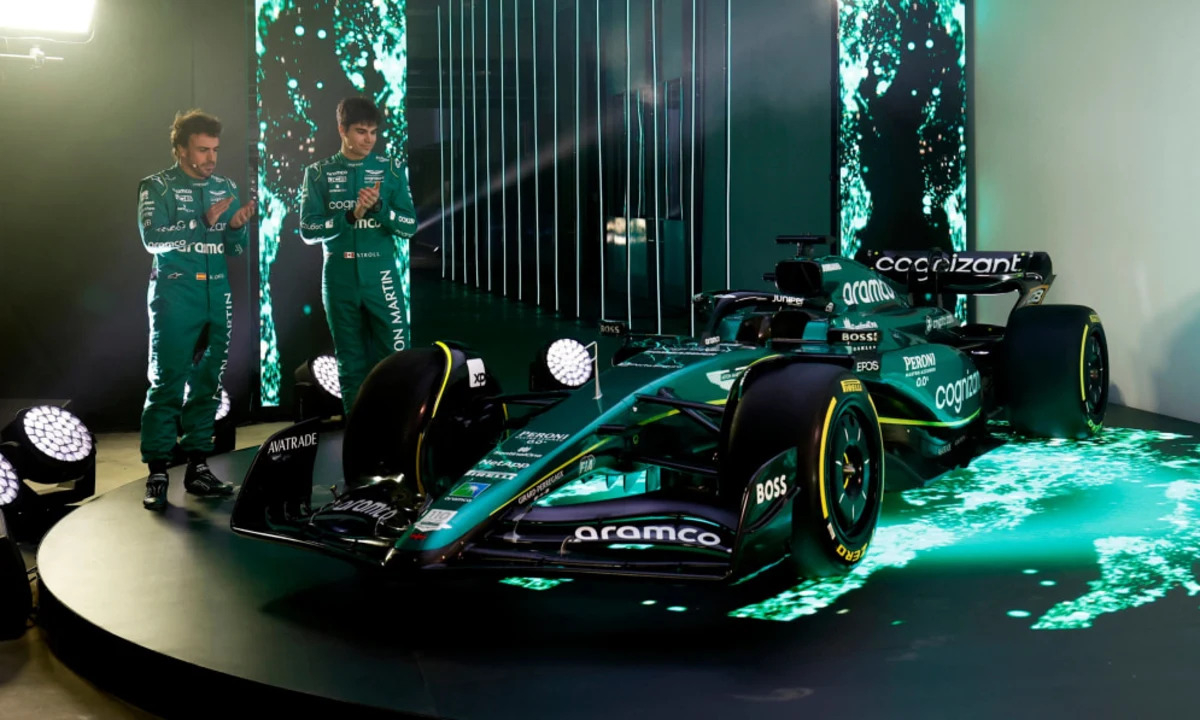 1200x720 Aston Martin reveals AMR23 Formula 1, Desktop
