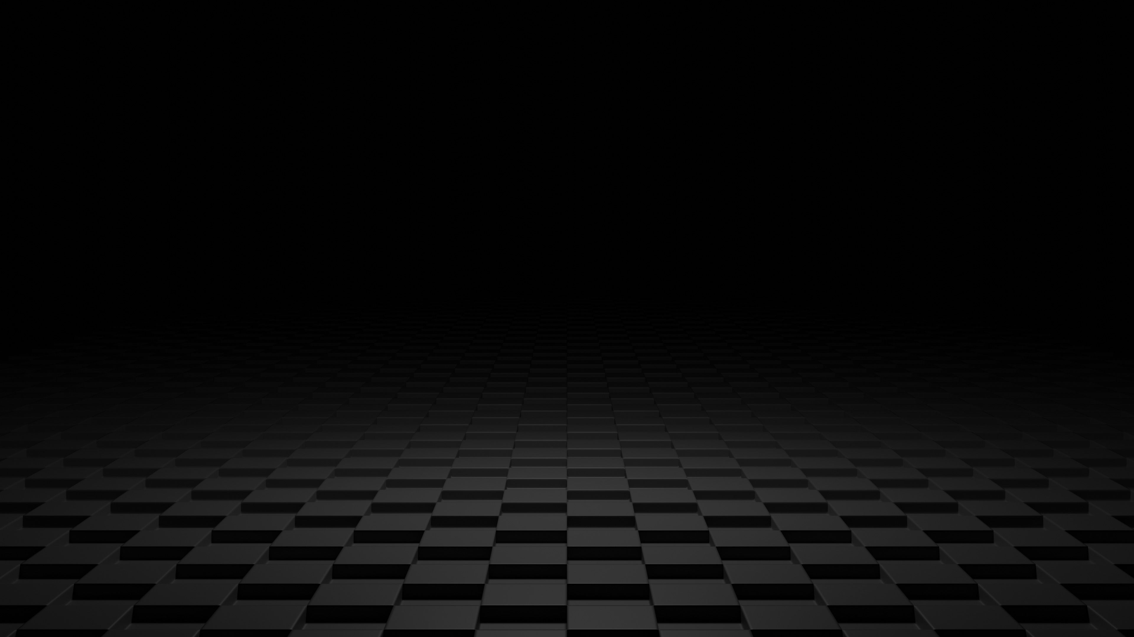 3840x2160 Dark 3D Shapes Floor Shapes Wallpaper, Hd Wallpaper, Dark Wallpaper, Abstract Wallpaper, 4k Wallpaper. Dark Wallpaper, Abstract Wallpaper, Black HD Wallpaper, Desktop