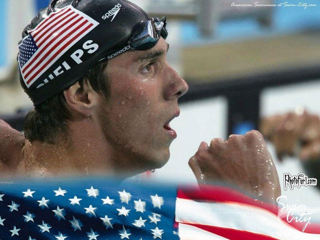 1030x770 American Swimmers Michael Phelps Wallpaper Background. Free, Desktop