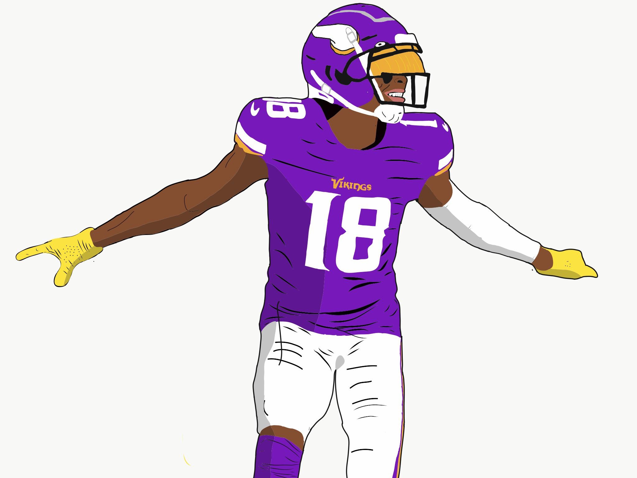 2050x1540 Justin Jefferson: minnesotavikings, Desktop