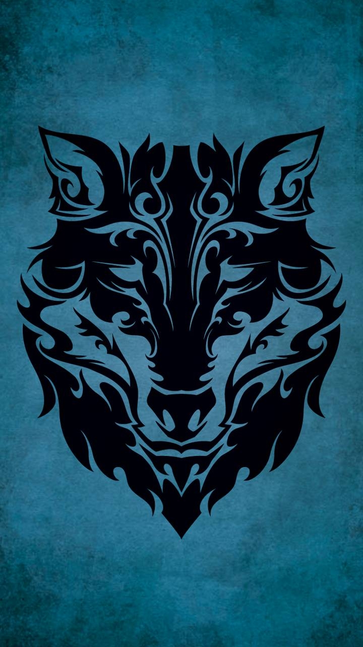 720x1280 Tribal Wolf wallpaper, Phone