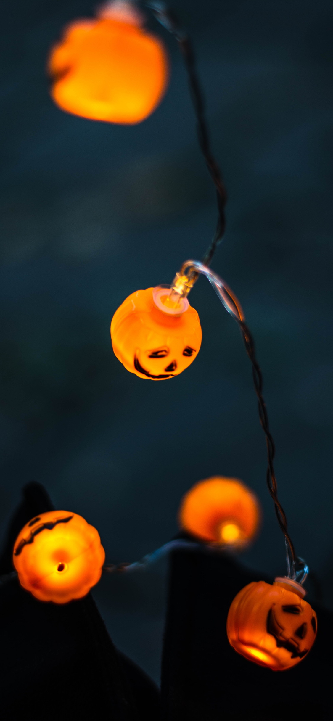 1130x2440 Minimal Halloween iPhone wallpaper pack, Phone